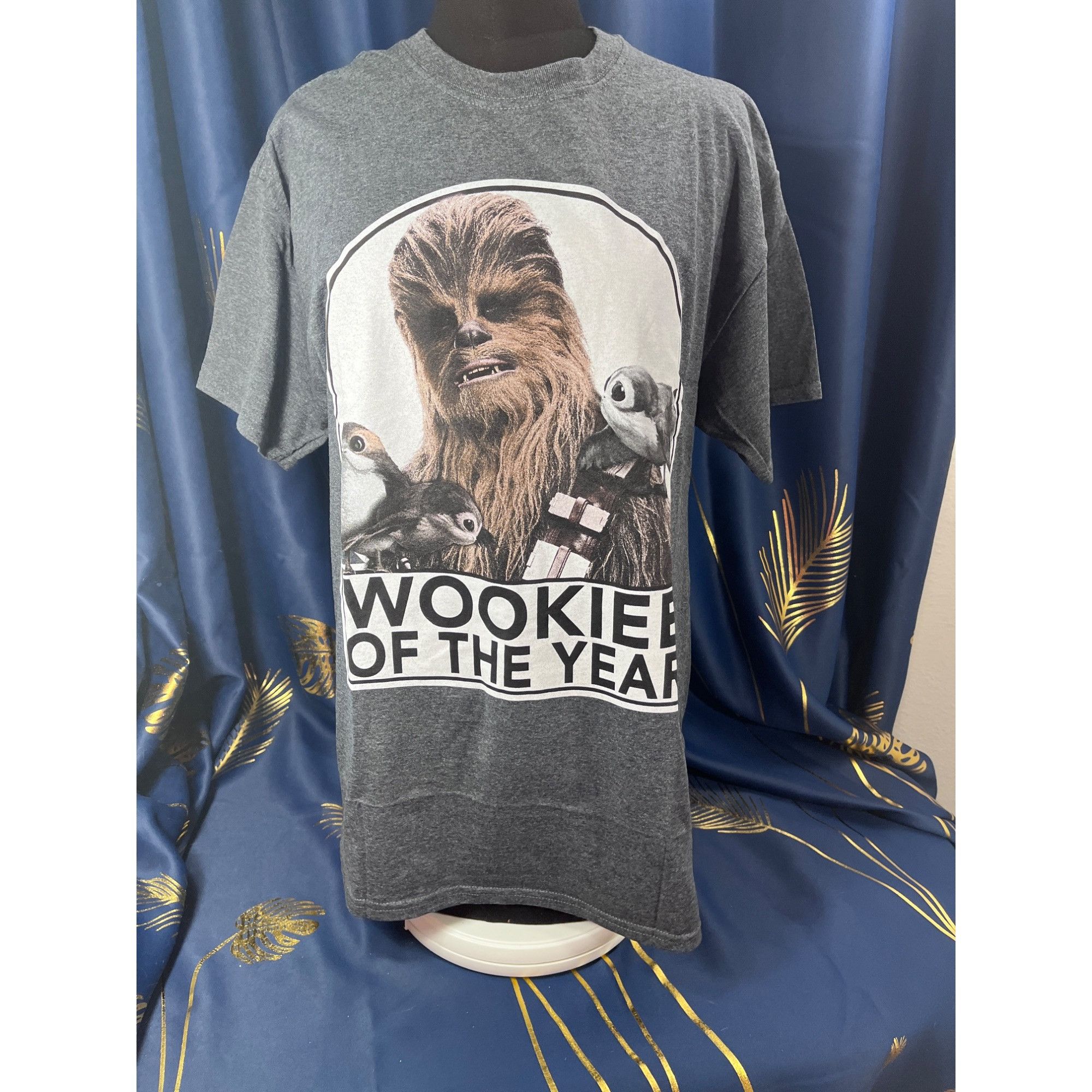 Star Wars NWOT STAR WARS MEN'S TSHIRT WITH CHEWBACCA GRAPHICS SIZE MED Size US M / EU 48-50 / 2 - 1 Thumbnail