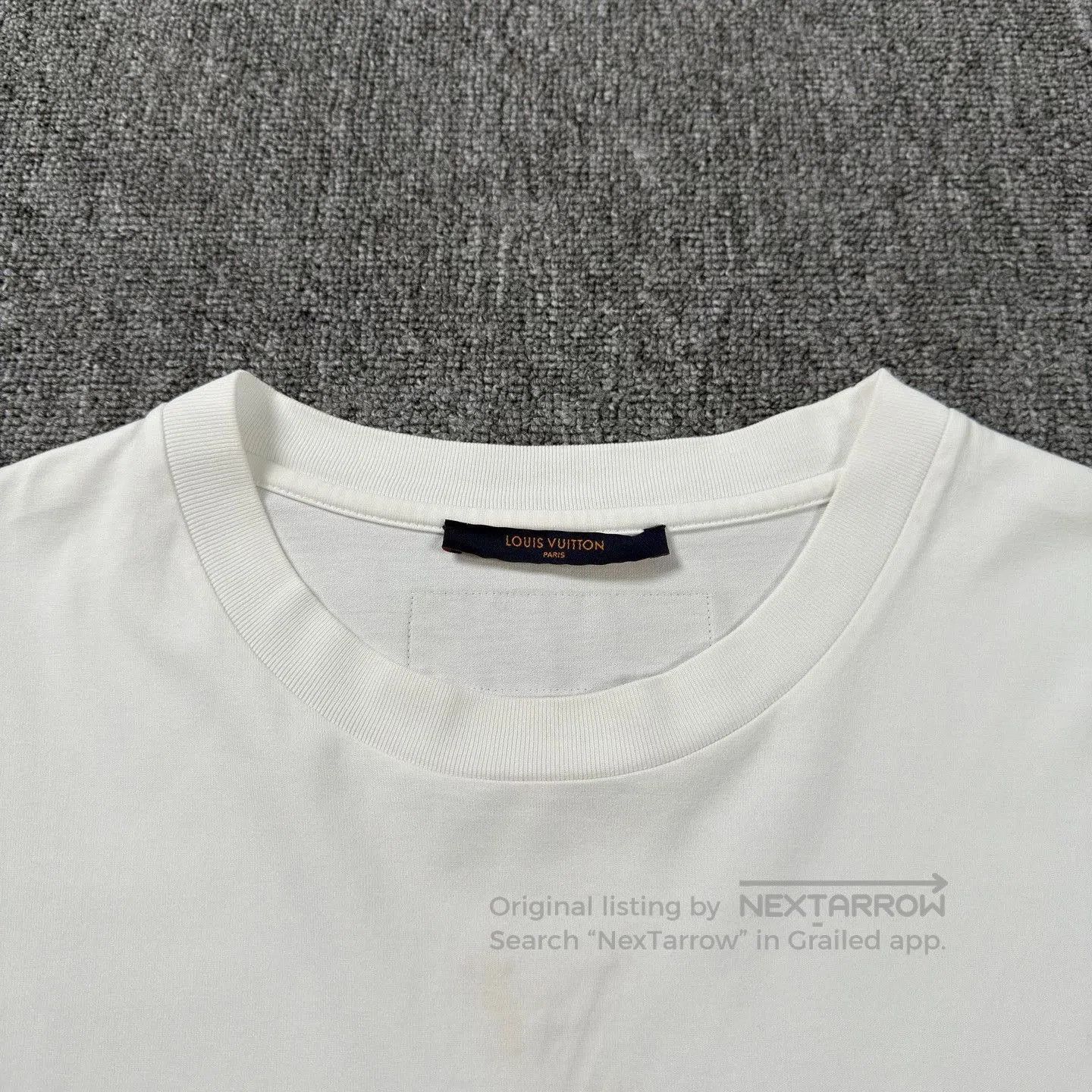 Louis Vuitton LV Embossed Logo White Short-Sleeve. Size US XL / EU 56 / 4 - 3 Thumbnail