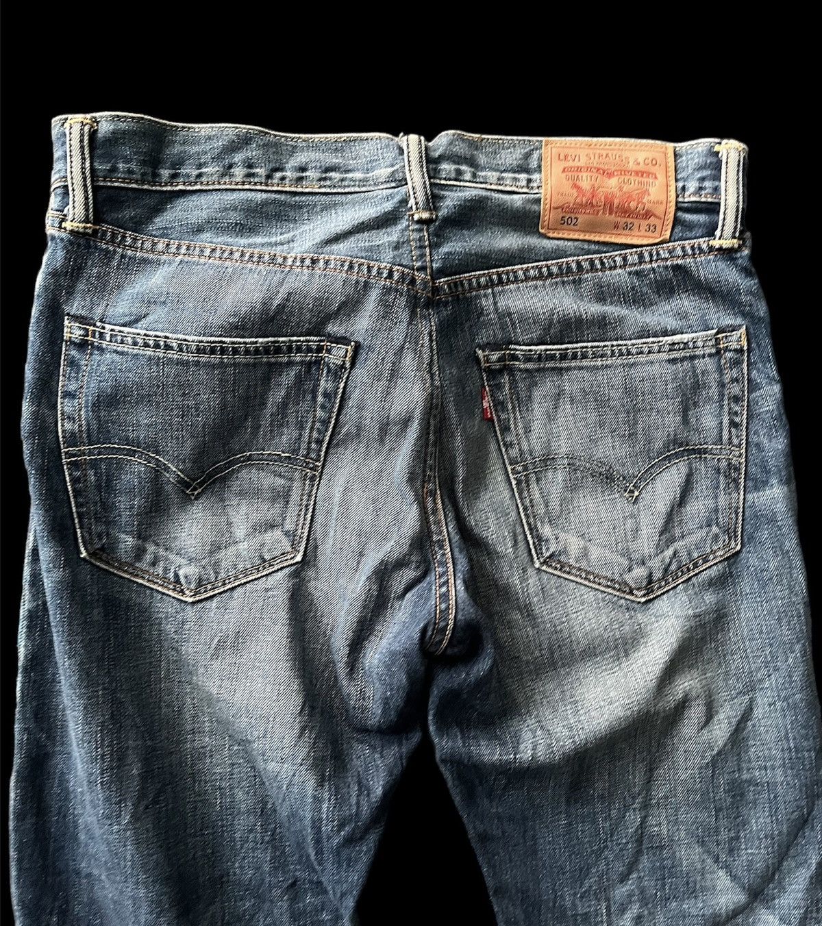 Levi's Levis 502 Zipper Denim Jeans Size US 32 / EU 48 - 8 Thumbnail