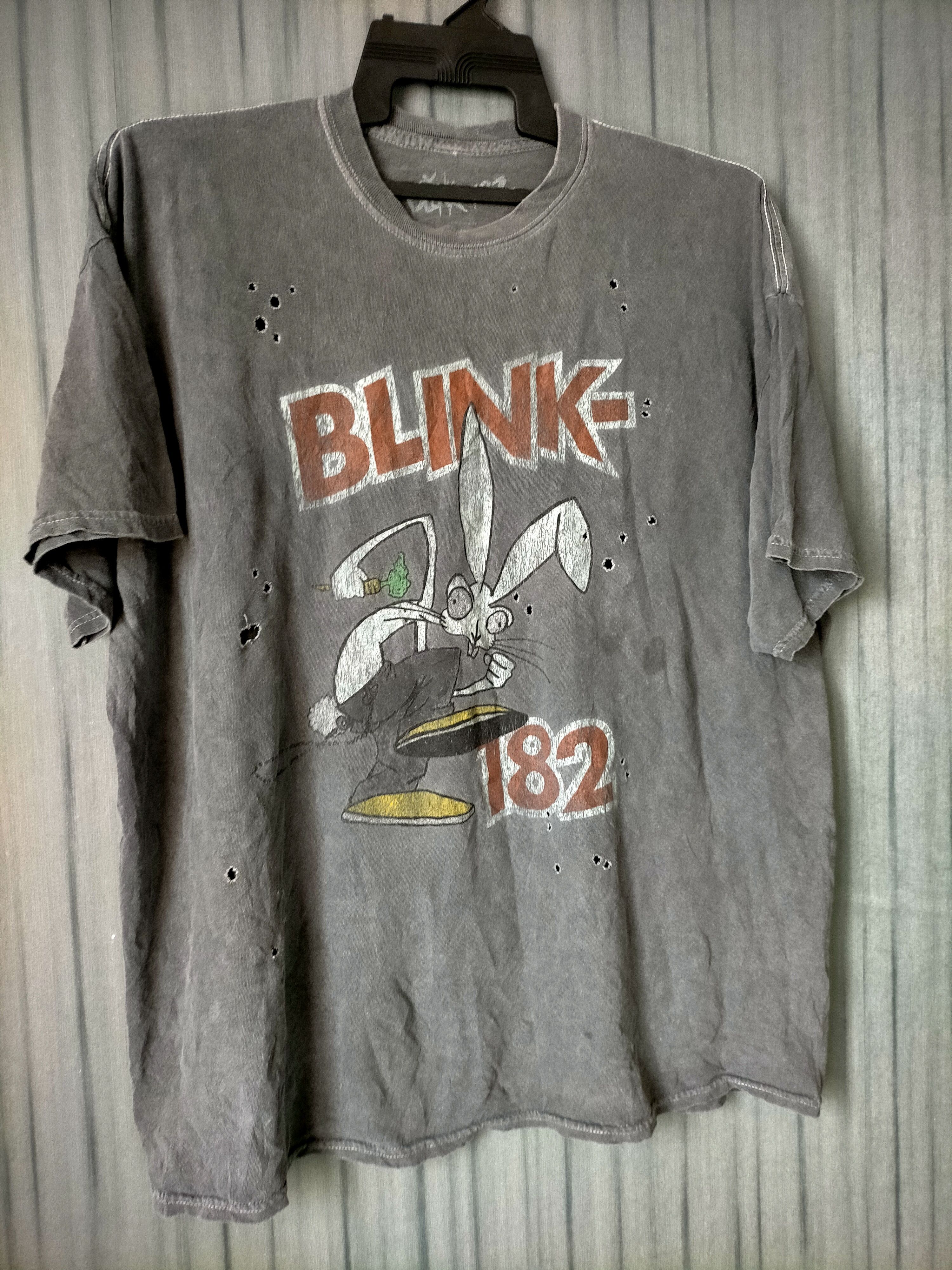 Band Tees Vintage Blink 182 Punk Rock Distress Design tee Size US XXL / EU 58 / 5 - 4 Thumbnail