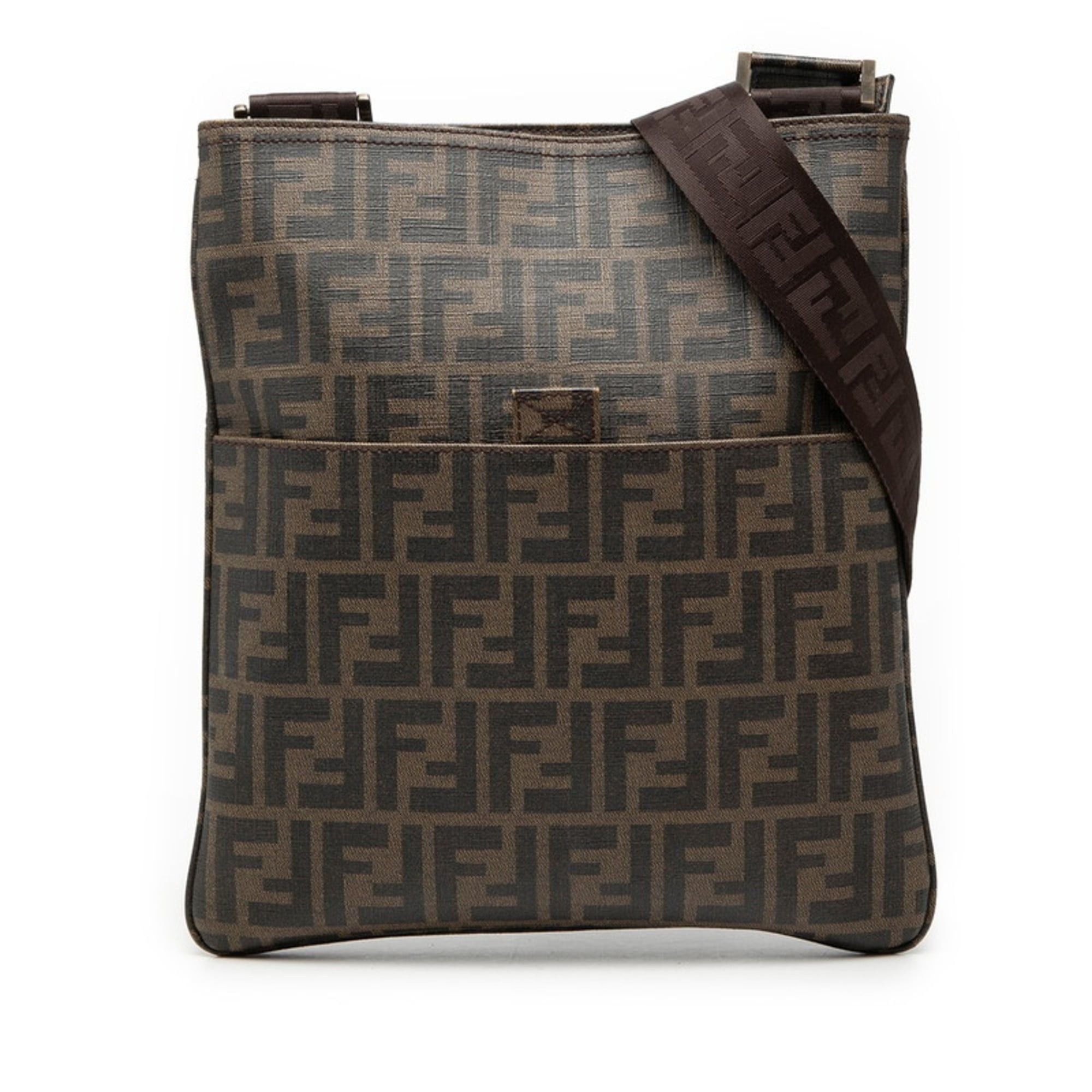 Fendi Fendi Zucca Crossbody Shoulder Bag 7VA207 Brown Women's FENDI Size ONE SIZE - 1 Thumbnail