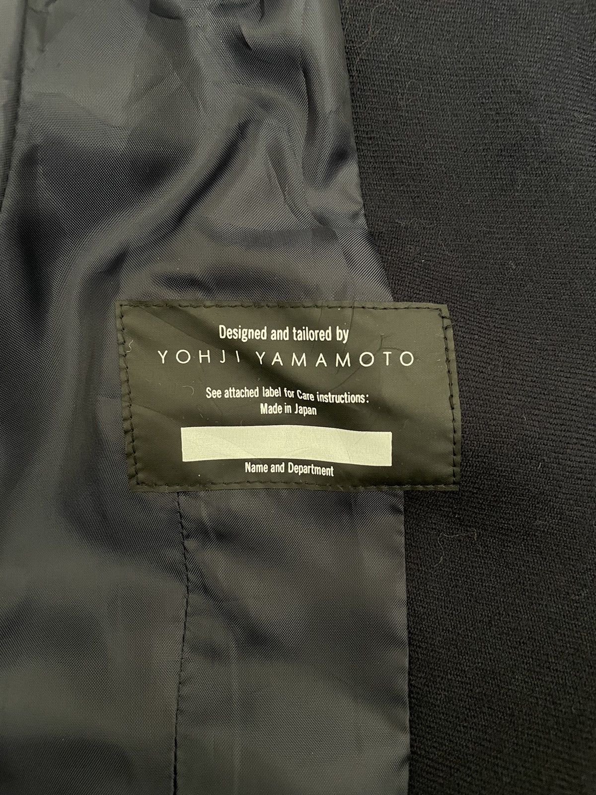Yohji Yamamoto Vintage Japanese Brand Yohji Yamamoto Crop Jacket 1990s Size US M / EU 48-50 / 2 - 5 Thumbnail
