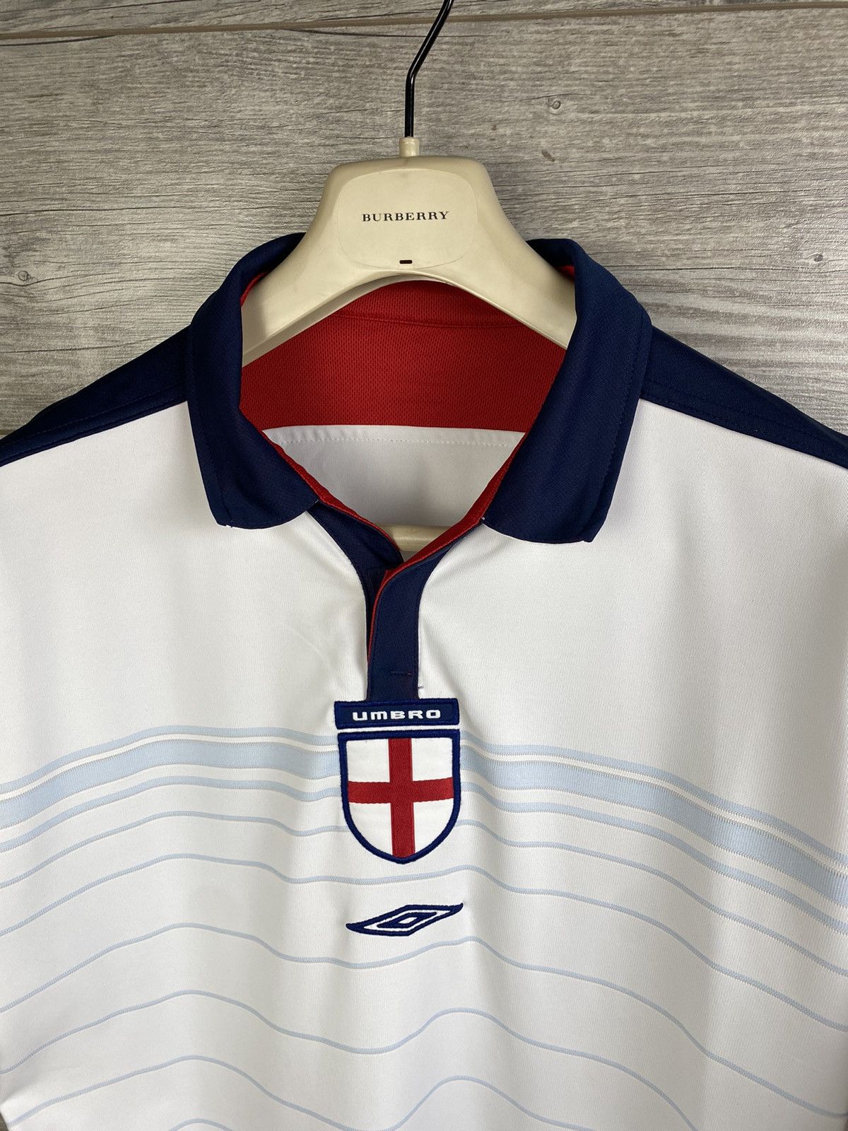 Umbro × Vintage Umbro England 2003/2005 reversible T-shirt Vintage Football Size US L / EU 52-54 / 3 - 6 Thumbnail