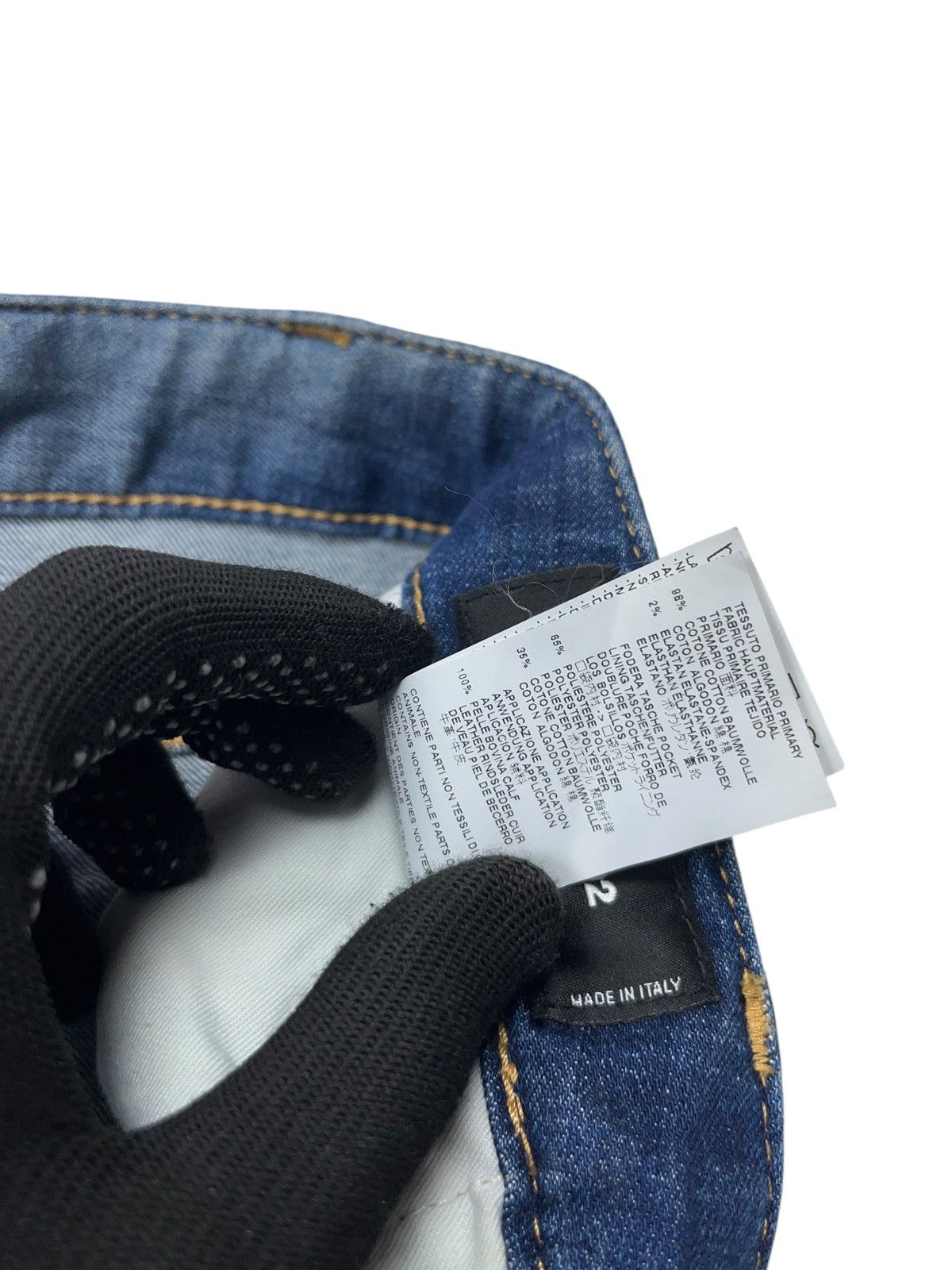 Dsquared2 Dsquared2 Medium Waist Skinny Jeans Distressed Size 27" / US 4 / IT 40 - 13 Thumbnail