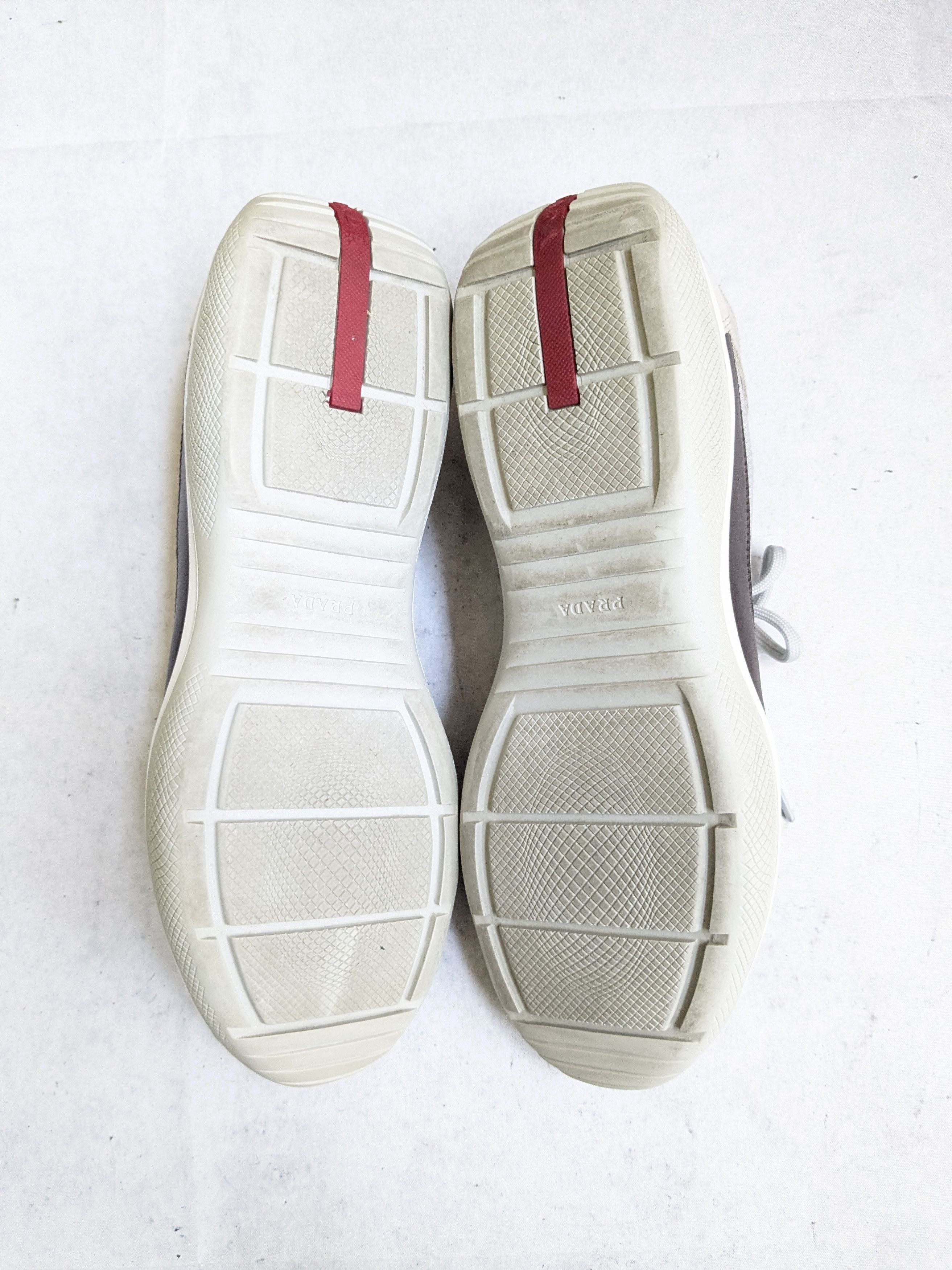 Prada Prada America's Cup Sneakers Brown Leather 11.5 Low Top Size US 11.5 / EU 44-45 - 13 Thumbnail
