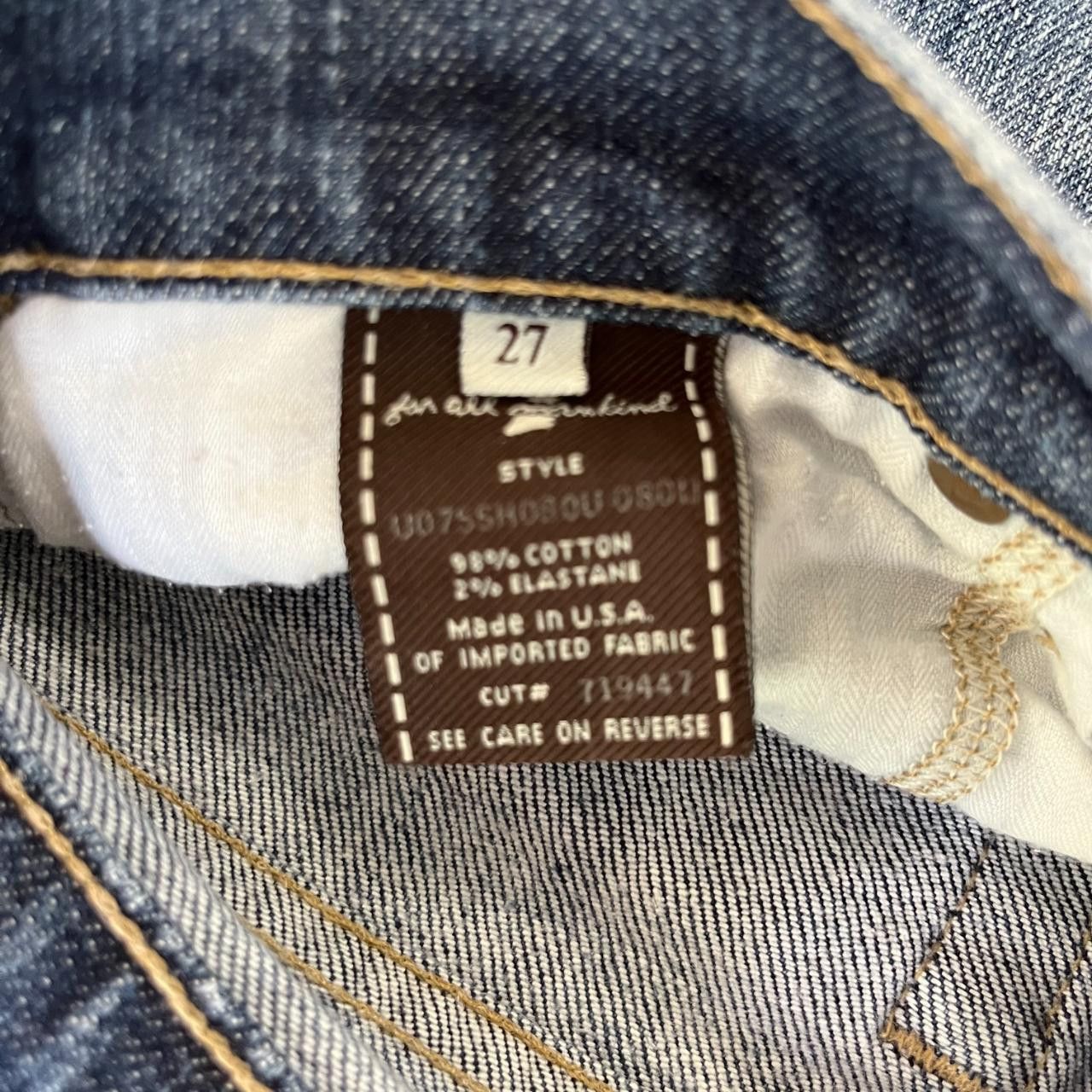 7 For All Mankind 7 for all mankind womans flare jeans Size 27" / US 4 / IT 40 - 4 Thumbnail