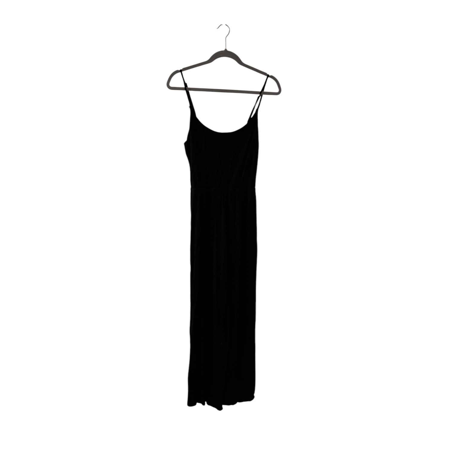Other Body Central Women’s Black Jumpsuit with Lattice Back Large Size 36" / US 14 / IT 50 - 1 Thumbnail