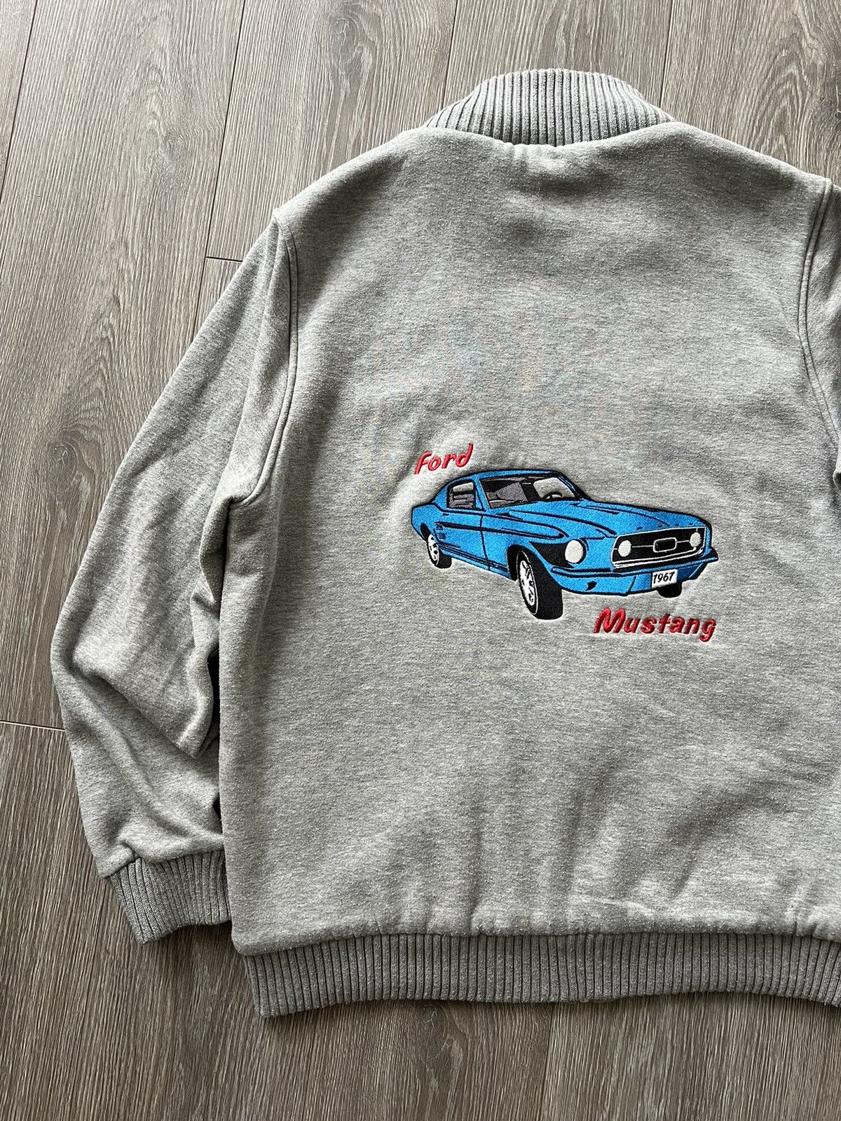 NASCAR × Vintage Vintage 💥 Ford Racing Zip RARE Mustang Size US XL / EU 56 / 4 - 4 Thumbnail