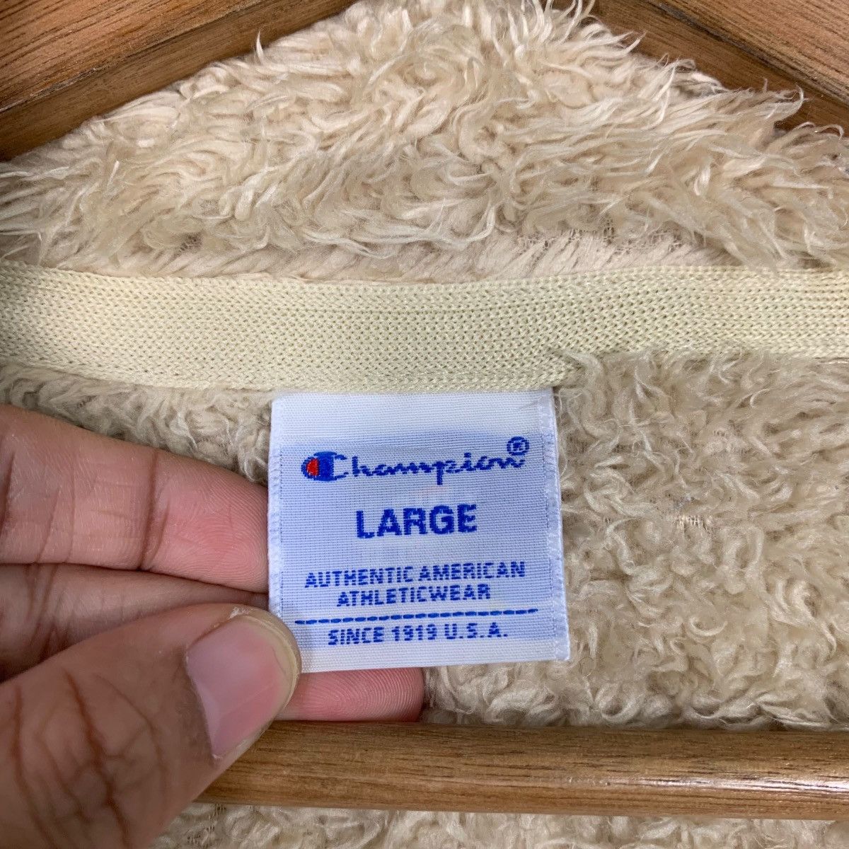 Champion CHAMPION Zipper Fleece Jacket #2062-C89 Size US L / EU 52-54 / 3 - 16 Thumbnail
