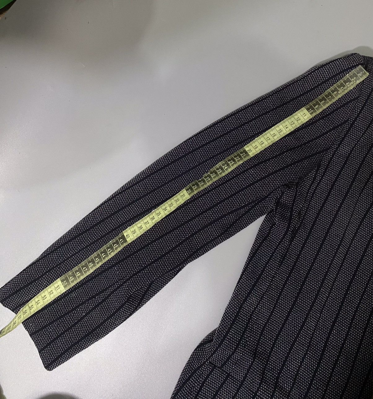 Saint Laurent Paris 💥Grey Stripe💥Yves Saint Laurent Blazer Size M / US 6-8 / IT 42-44 - 20 Thumbnail