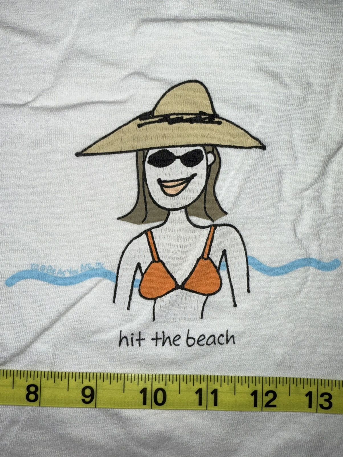 Vintage ***FINAL DROP***RARE BE AS YOU ARE “HIT THE BEACH” SHIRT L Size US L / EU 52-54 / 3 - 3 Thumbnail