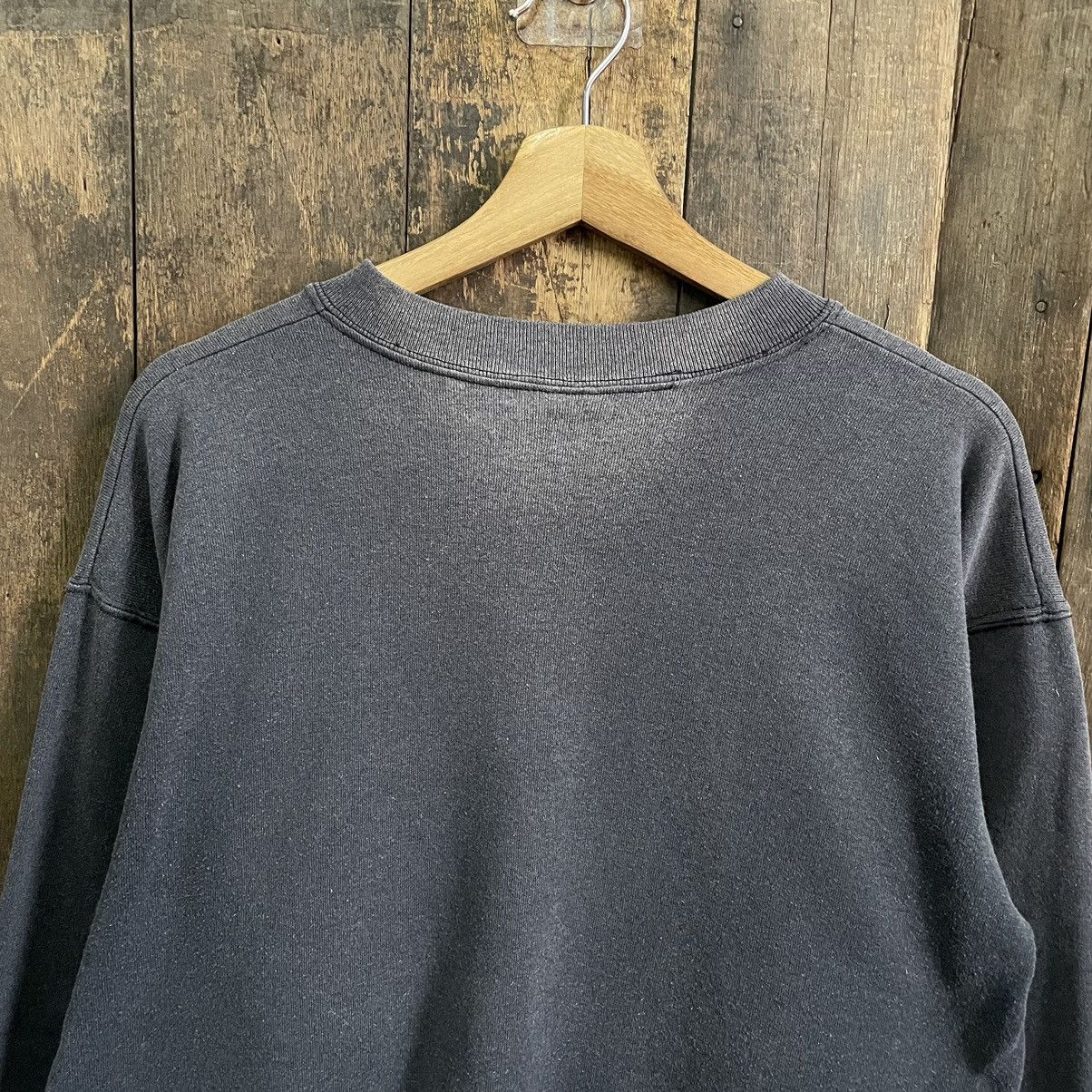 Vintage Vintage Malcolm X Big Logo Crewneck Sunfaded Sweatshirt Size US M / EU 48-50 / 2 - 8 Thumbnail