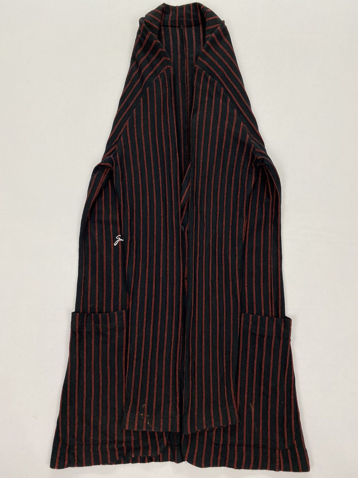 Japanese Brand Smack Engineer Japan Stripes Sweater Size US XS / EU 42 / 0 - 3 Thumbnail