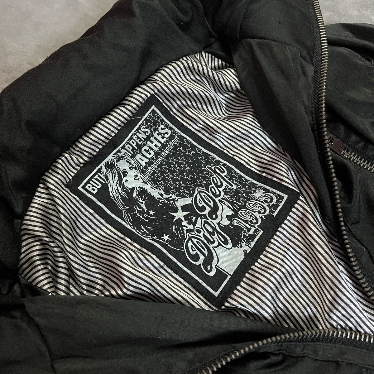 Dig Deep 2000s Dig Deep - Vkei Tactical Studded Cropped Bono Jacket Size US L / EU 52-54 / 3 - 4 Thumbnail