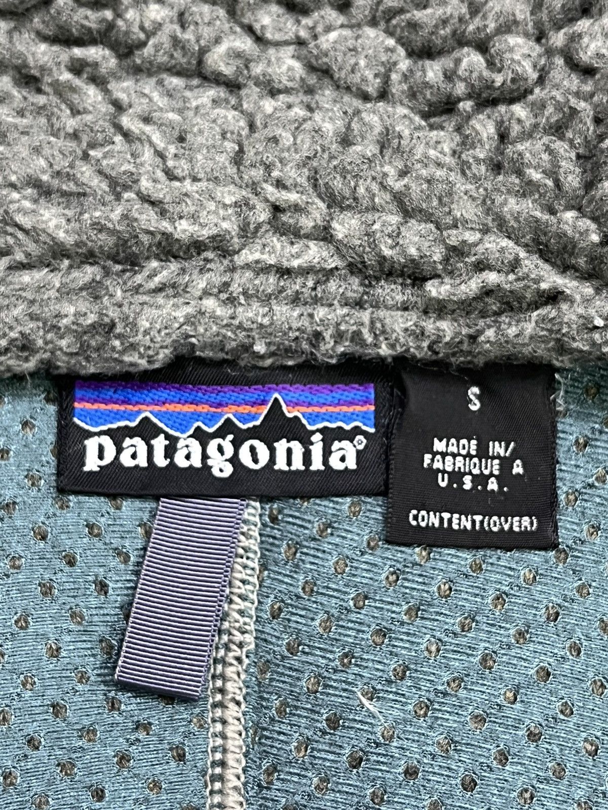 Patagonia Vintage Patagonia USA Deep Pile Fleece Jacket Sz S Size US S / EU 44-46 / 1 - 10 Thumbnail