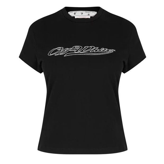 Off-White o1g2r1mq1224 T-Shirts in Black Size S / US 4 / IT 40 - 1 Thumbnail