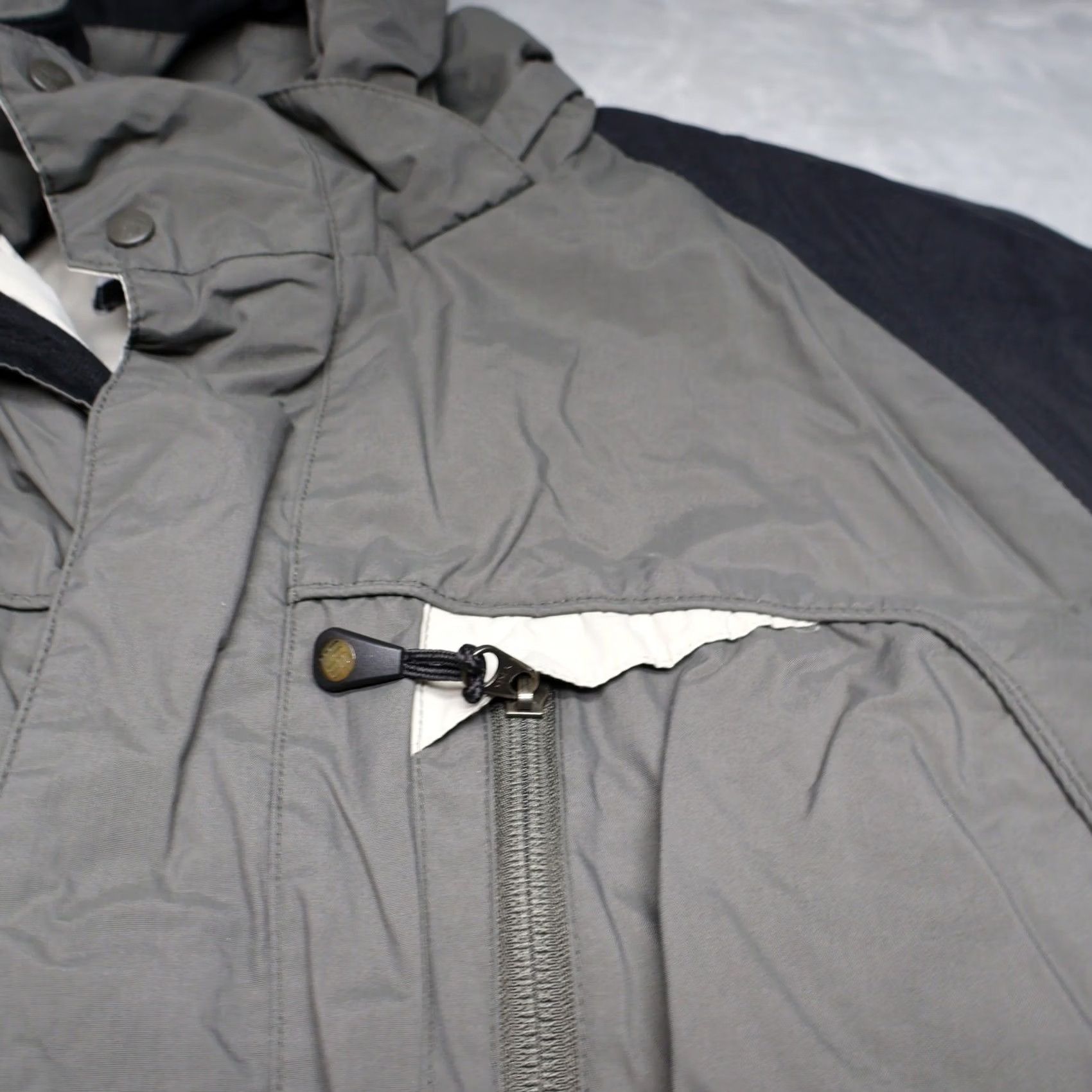 Rains Columbia Jacket Mens Large Hooded Insulated Outdoor Snow Wind Rain Gray Parka Size US L / EU 52-54 / 3 - 4 Thumbnail