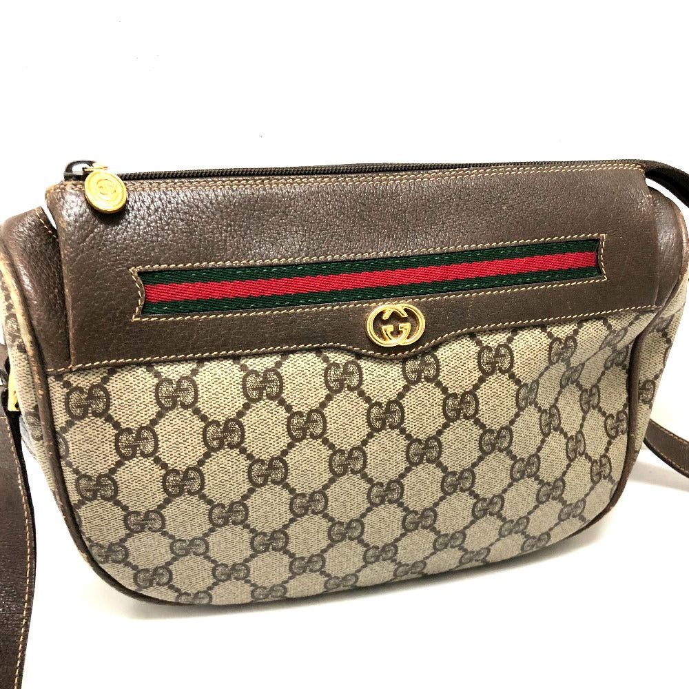 Gucci Gucci 001115 0918 Pochette Metis Webbing Line Gg Plus Old And Leather Women Shoulder Bag Size ONE SIZE - 1 Thumbnail