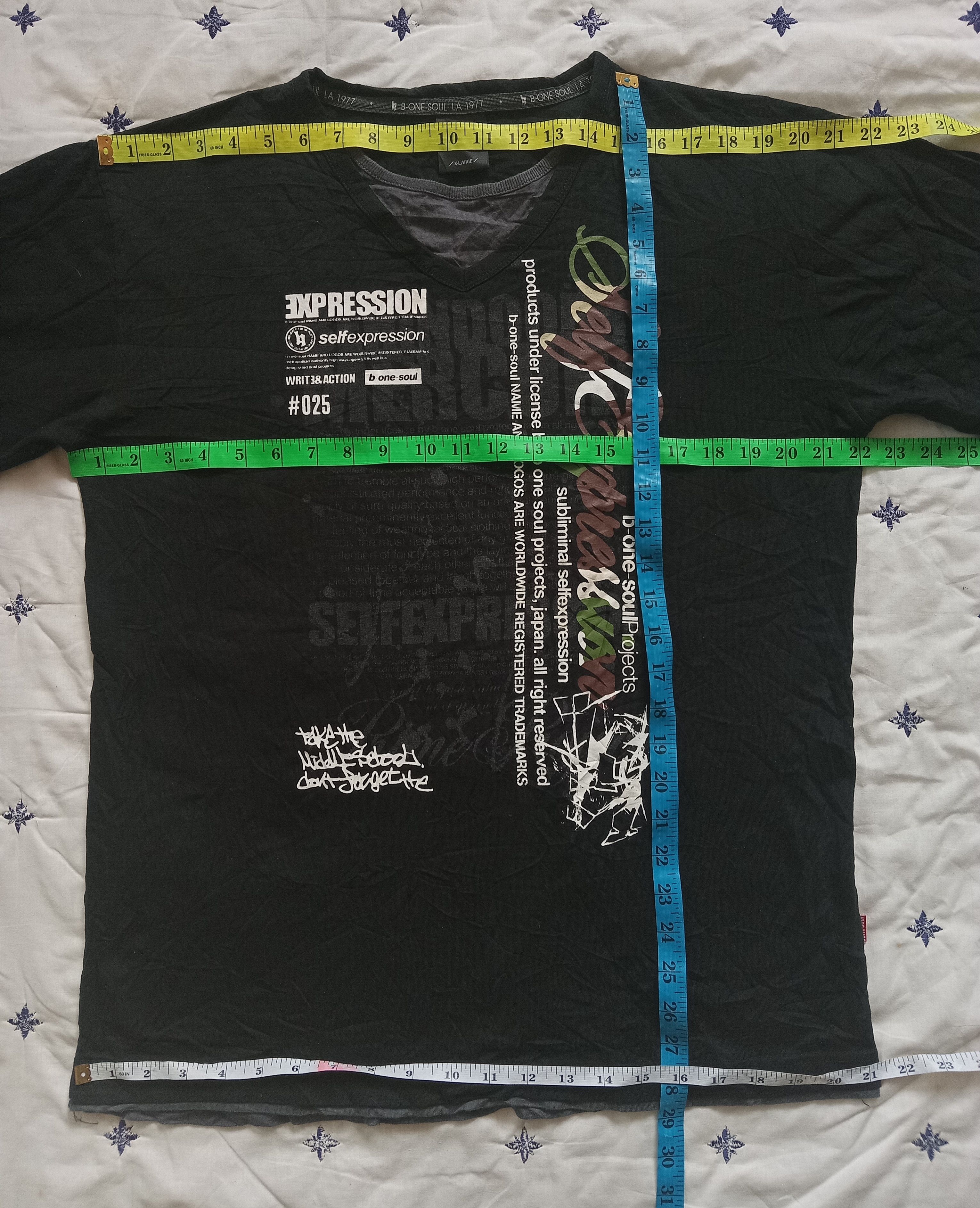 If Six Was Nine × Japanese Brand × Le Grande Bleu (L.G.B.) B-One-SoulProject Double Sleeve Layer Full Print Size US XL / EU 56 / 4 - 7 Thumbnail