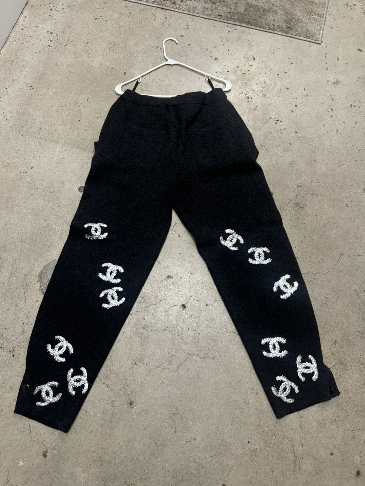Chanel Chanel Glitter Patch Cashmere Pants Size US 32 / EU 48 - 3 Thumbnail