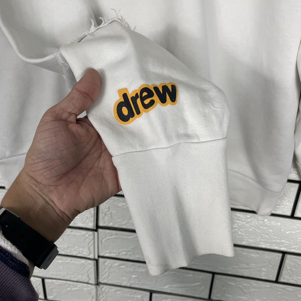 Japanese Brand Drew House Big Logo Crewneck Sweatshirt Size US M / EU 48-50 / 2 - 9 Thumbnail