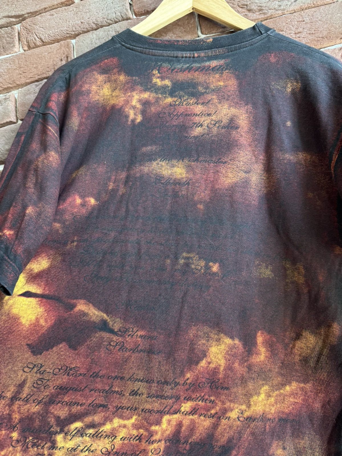 Band Tees 2000 Nightwish Wishmaster Vintage Metal All Over Print tee Size US L / EU 52-54 / 3 - 6 Thumbnail