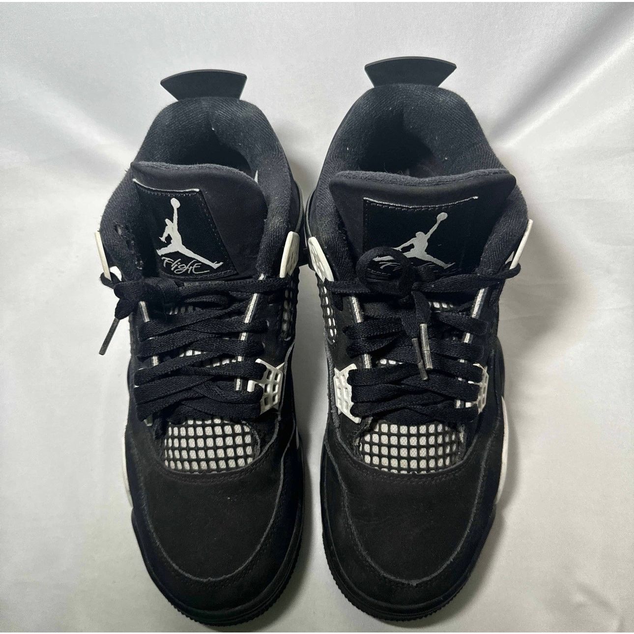 Jordan Brand × Nike Size 8 - Nike Air Jordan 4 Retro White Thunder Men's Shoes Size US 8 / EU 41 - 4 Thumbnail