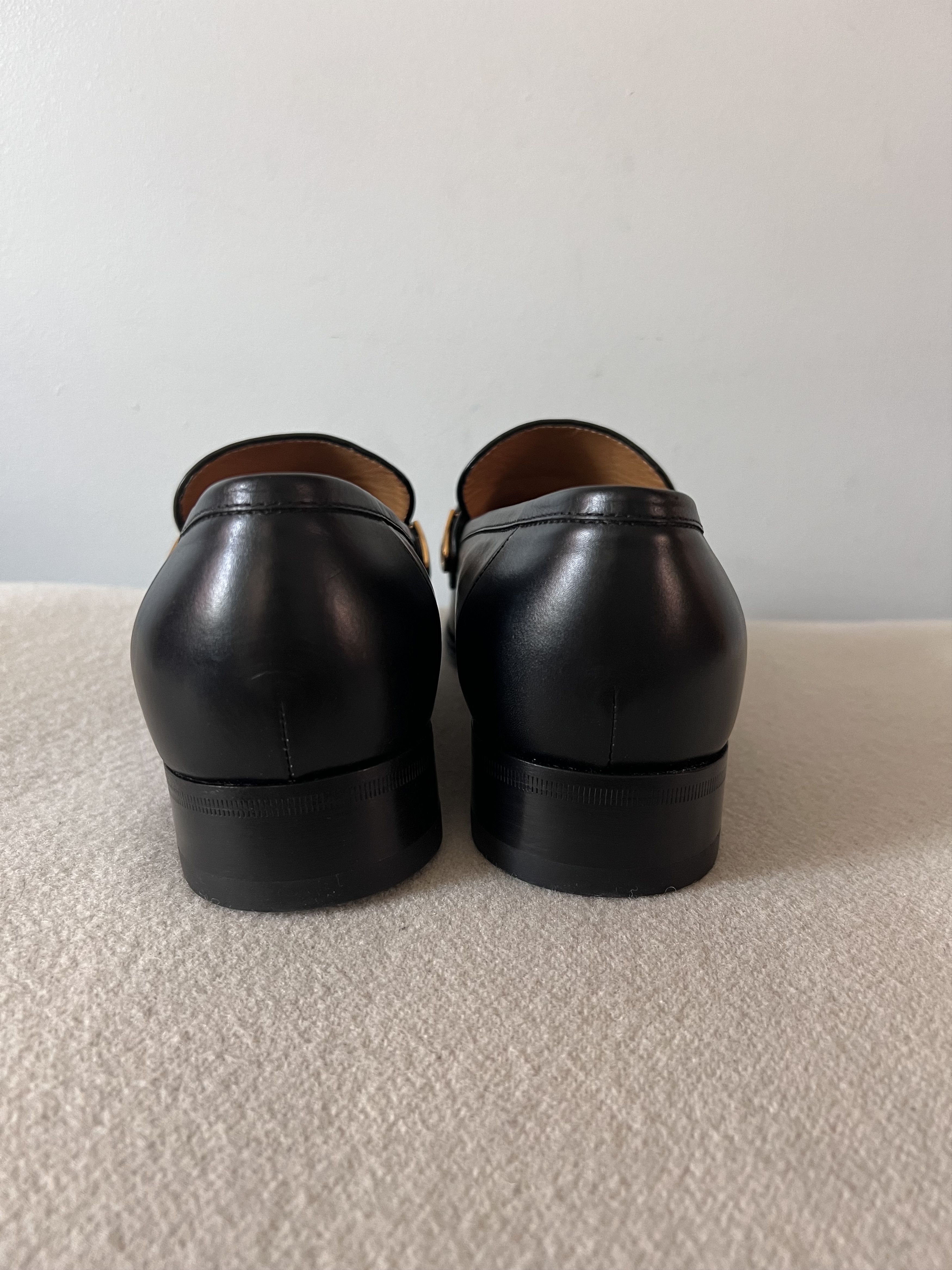 Gucci Gucci Aldo Moccasin Loafers in Black Leather Size US 8 / EU 41 - 5 Thumbnail