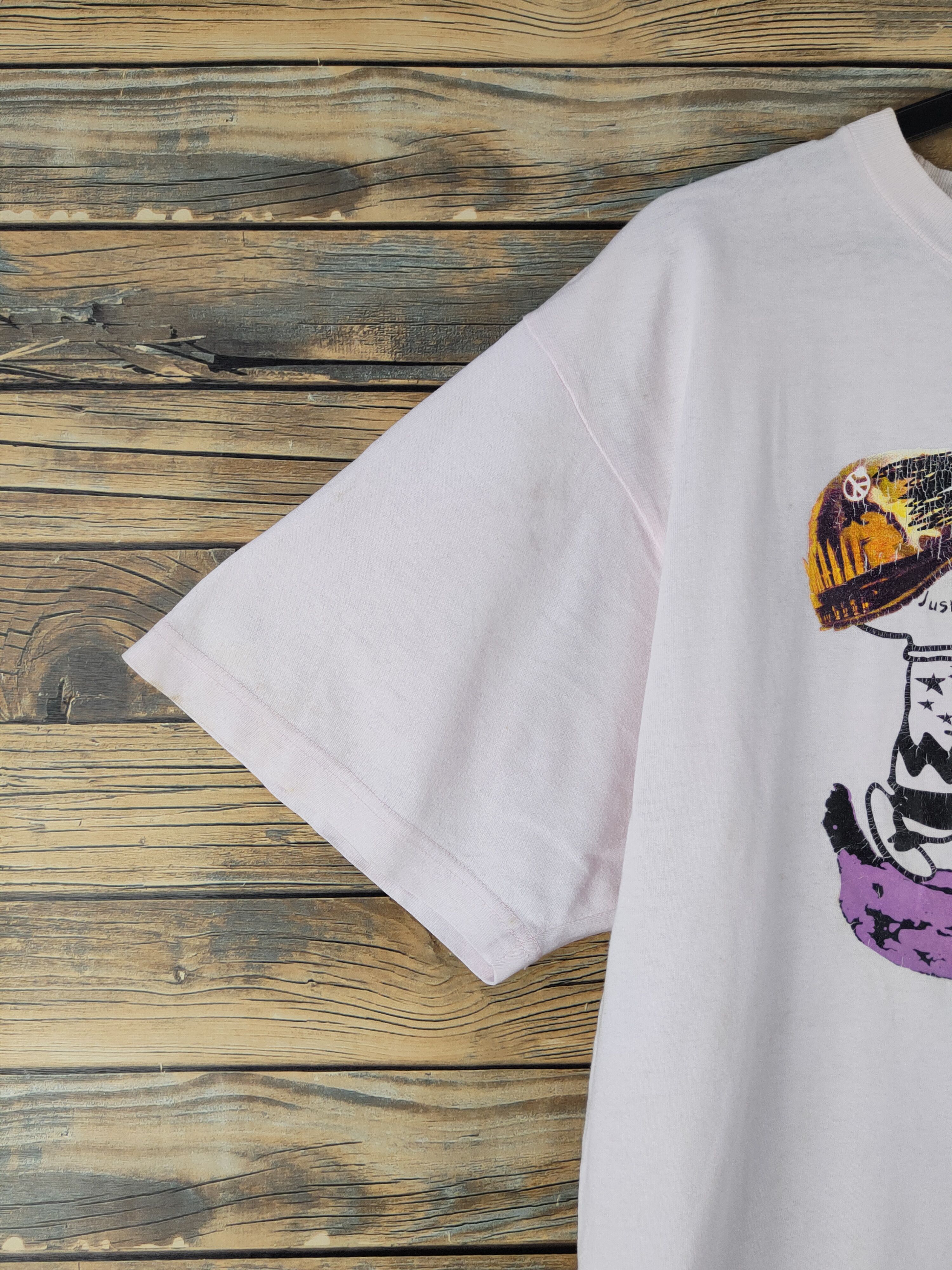 Japanese Brand DL Ted Keneddy White Short Sleeve T-shirt #1451 Size US XL / EU 56 / 4 - 5 Thumbnail