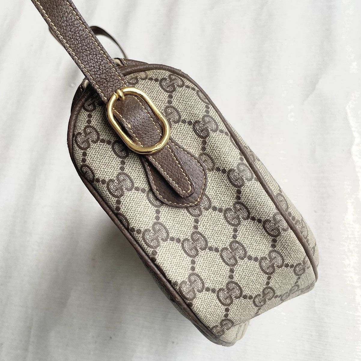 Gucci × Vintage 🔥 Vintage Gucci Sherry Line GG Shoulder Bag Size ONE SIZE - 9 Thumbnail