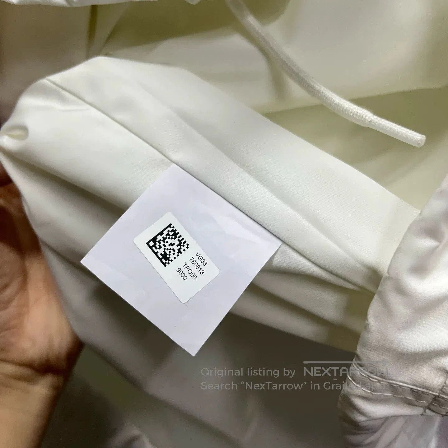 Balenciaga Balenciaga White Football Snap Jacket. Size US M / EU 48-50 / 2 - 4 Thumbnail