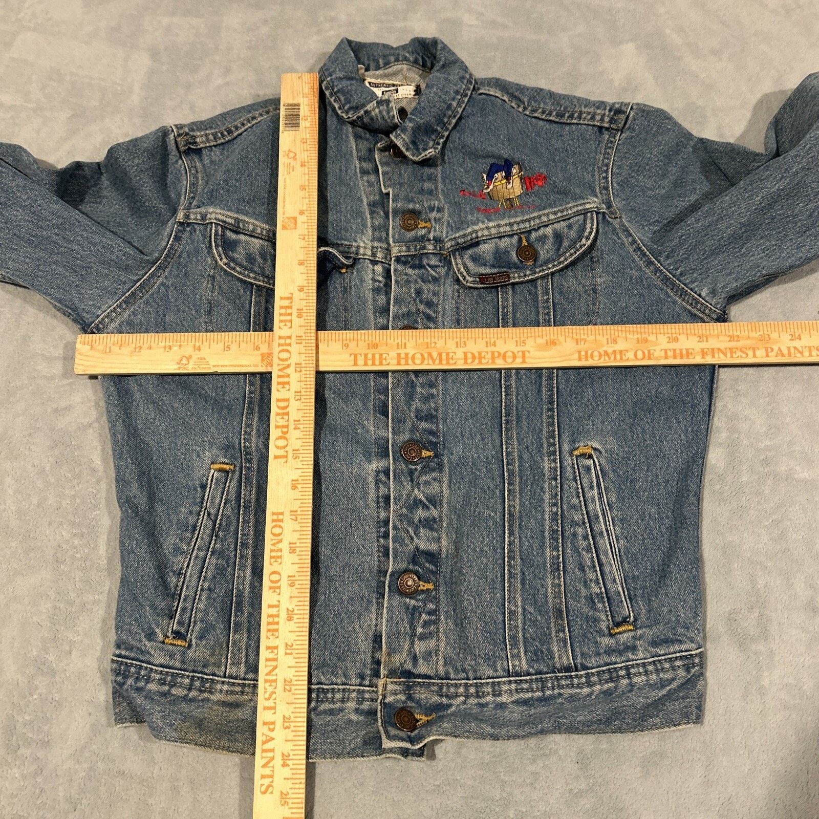 Lee Santa Cruz Ca Lee Cropped Denim Jacket Womens Small Cowgirl Size S / US 4 / IT 40 - 8 Thumbnail