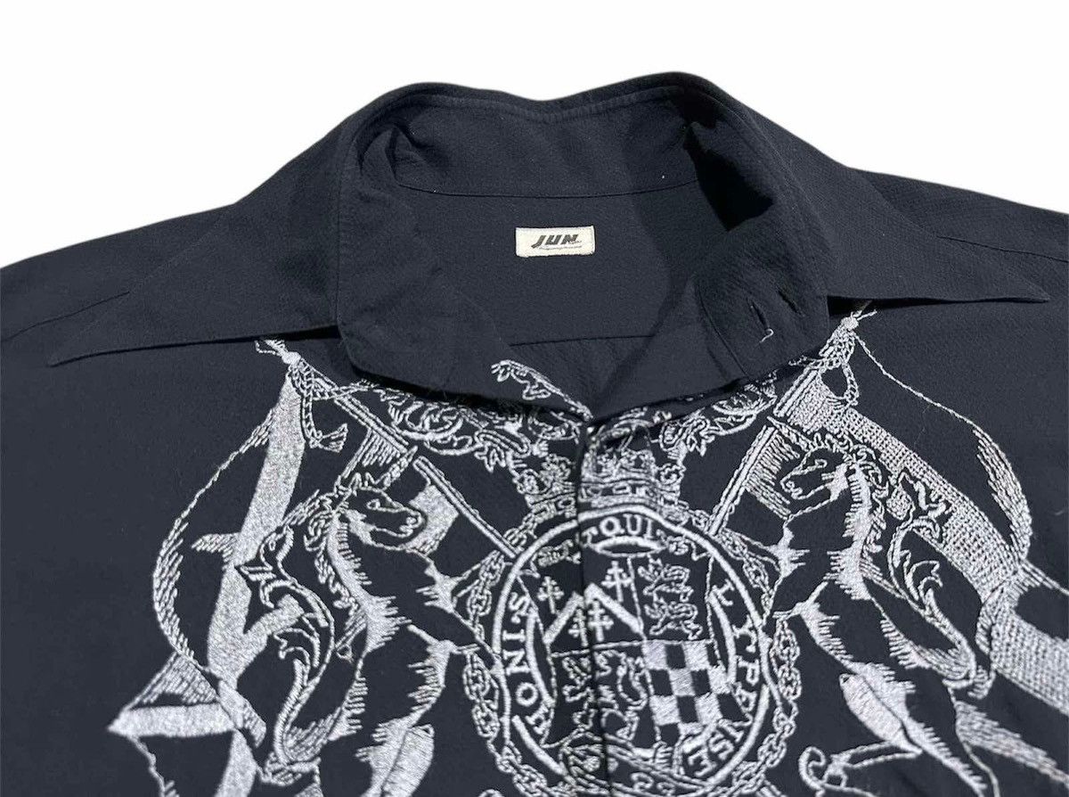 Issey Miyake × JUN MEN × Japanese Brand 🔥Vintage Jun Men Embroidered rShirt Long Sleeve Size US XL / EU 56 / 4 - 7 Thumbnail