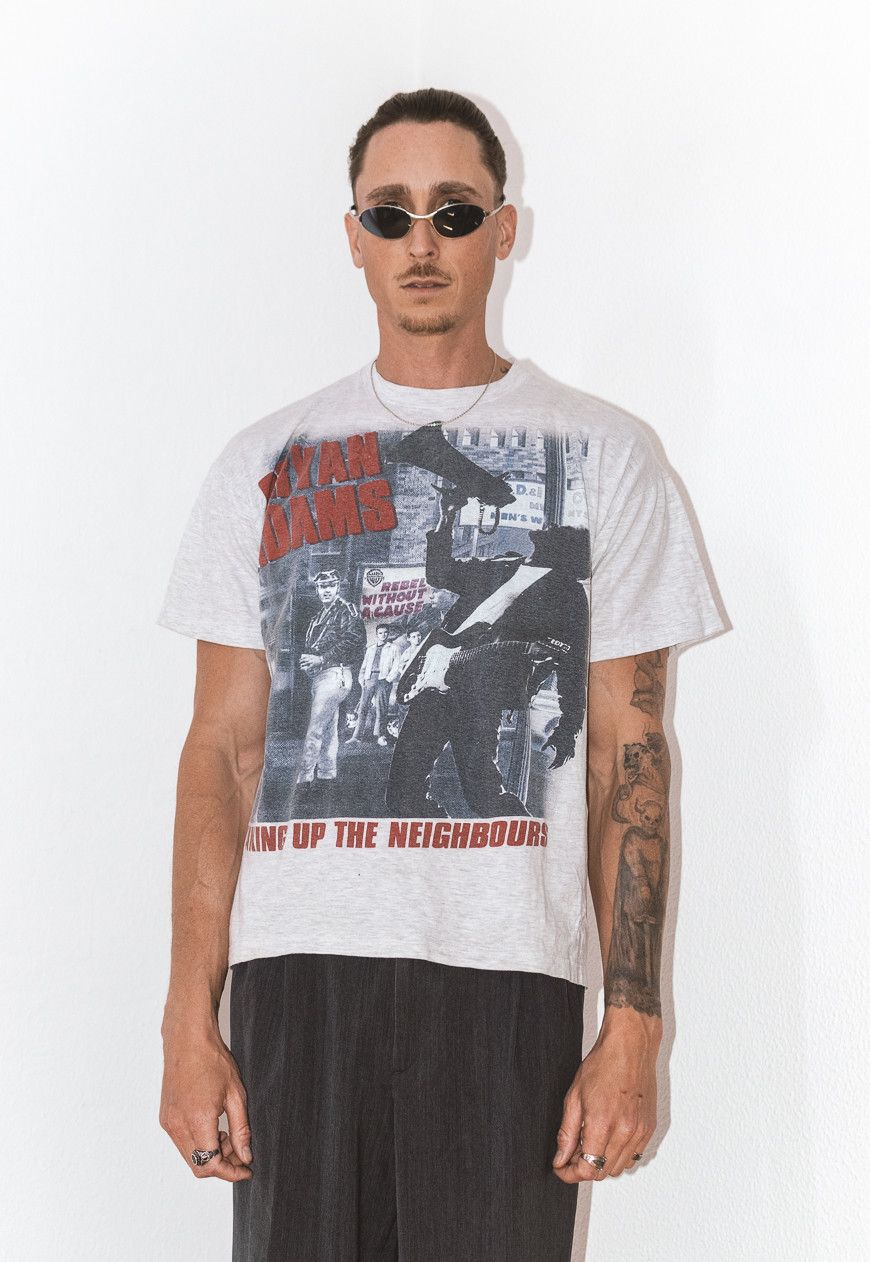 Band Tees × Vintage Rare 90s Bryan Adams Vintage Graphic 90s T shirt Size US M / EU 48-50 / 2 - 3 Thumbnail