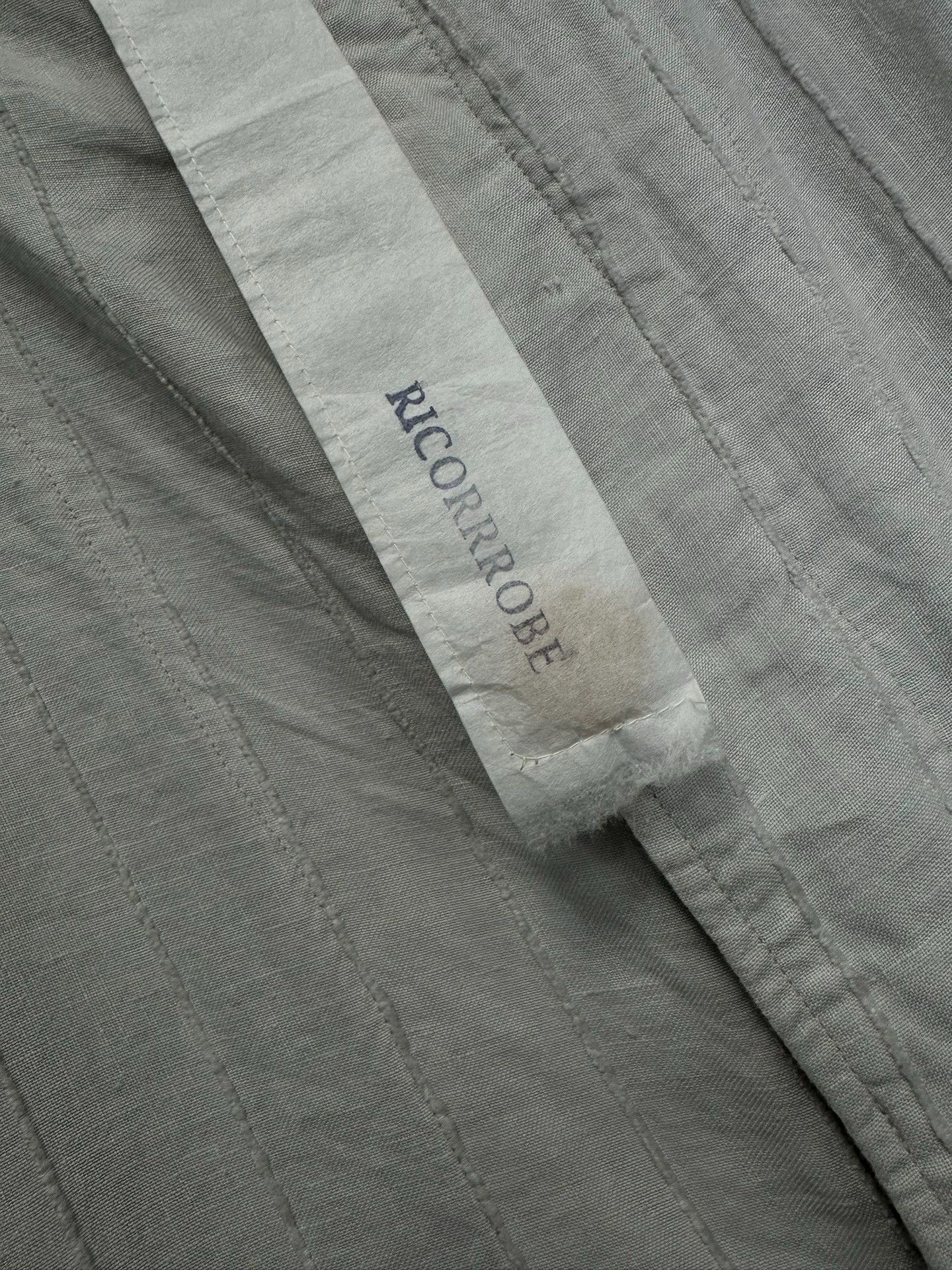 Other RICORRROBE Antique Linen Oversize Overcoat L Size US L / EU 52-54 / 3 - 8 Thumbnail