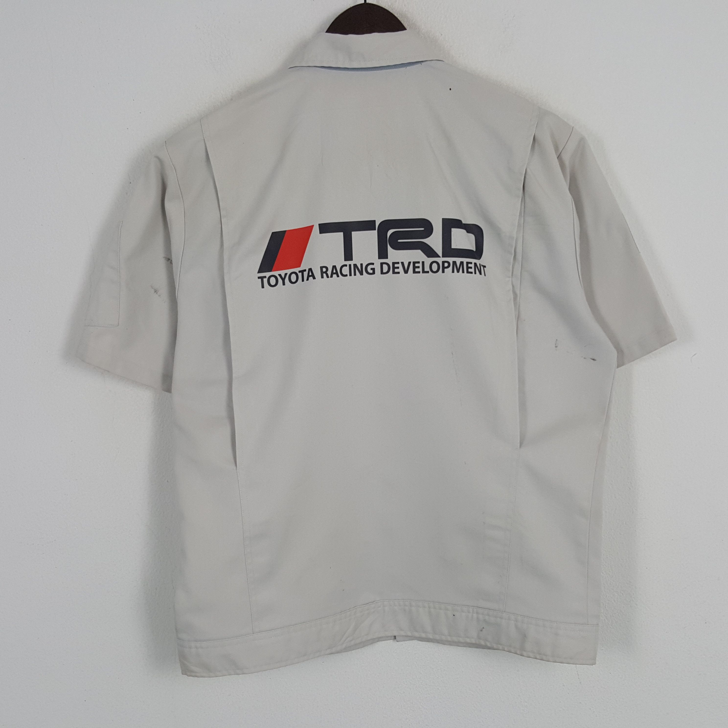 Vintage Vintage Toyota Racing Custom Short Sleeve Worker Jacket Size US M / EU 48-50 / 2 - 1 Thumbnail