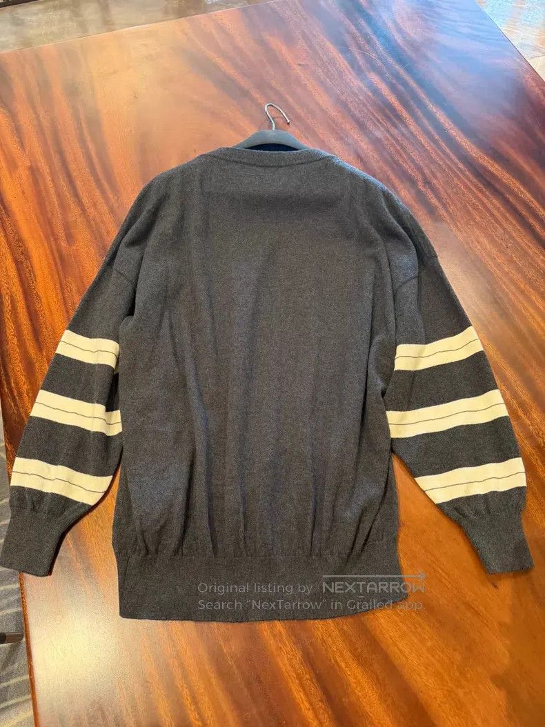 Brunello Cucinelli Brunello Cucinelli Cashmere Beaded Knit Sweater Size M / US 6-8 / IT 42-44 - 4 Thumbnail