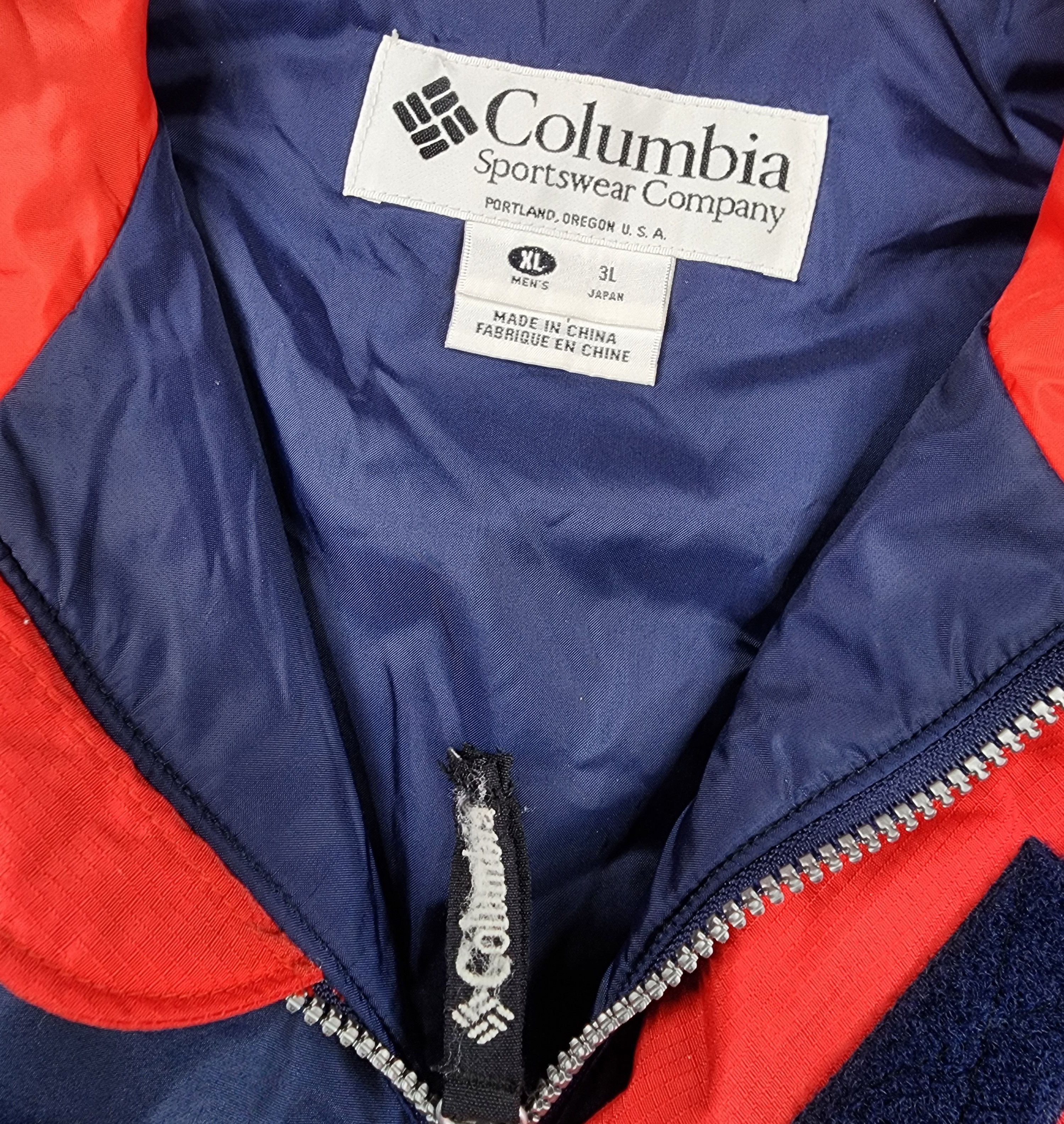 Columbia Vintage Columbia 1/4 zip anorak jacket size XL Size US XL / EU 56 / 4 - 8 Thumbnail