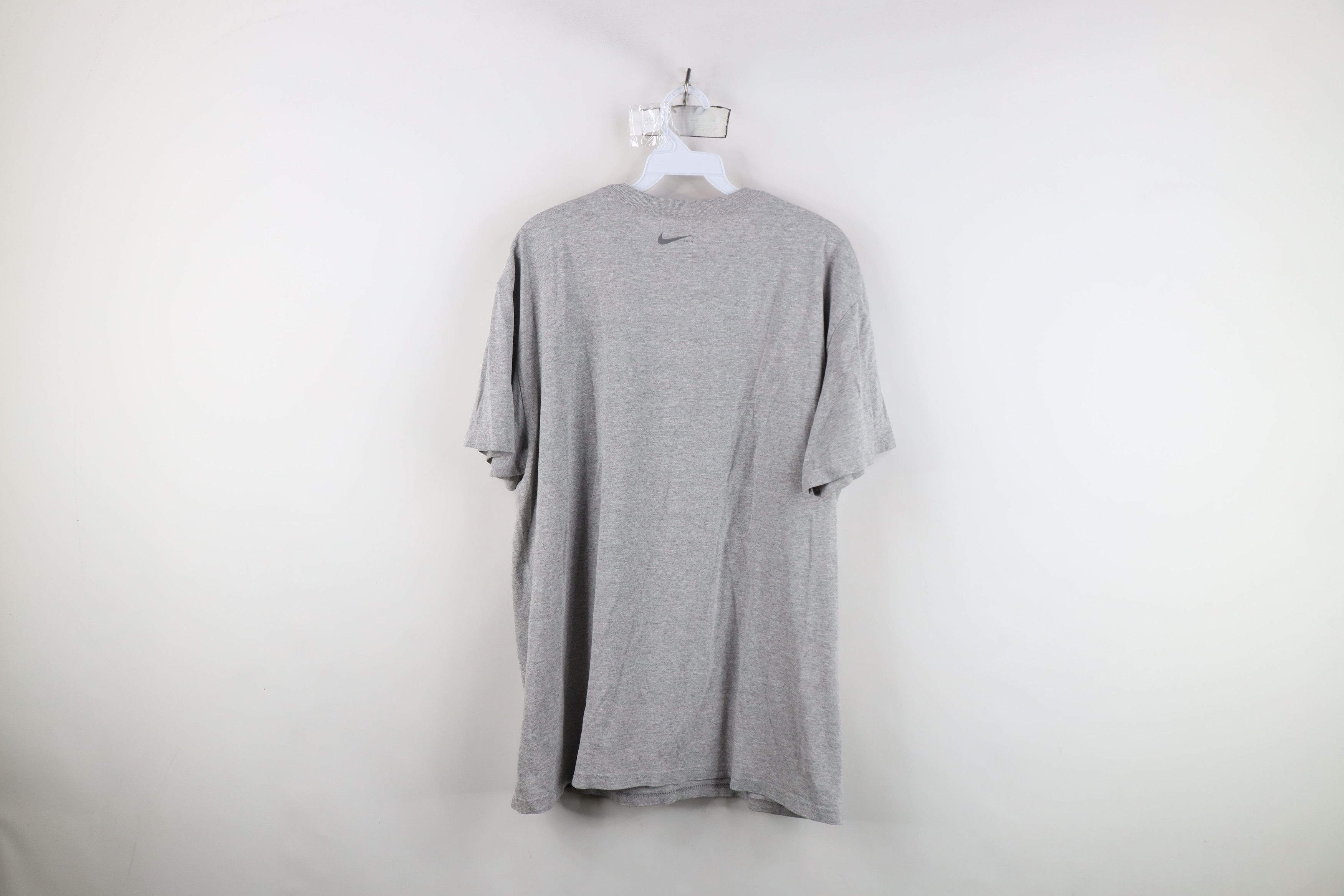 Nike Vintage Y2K Nike Swim Travis Scott Mini Swoosh T-Shirt Gray Size US L / EU 52-54 / 3 - 11 Thumbnail