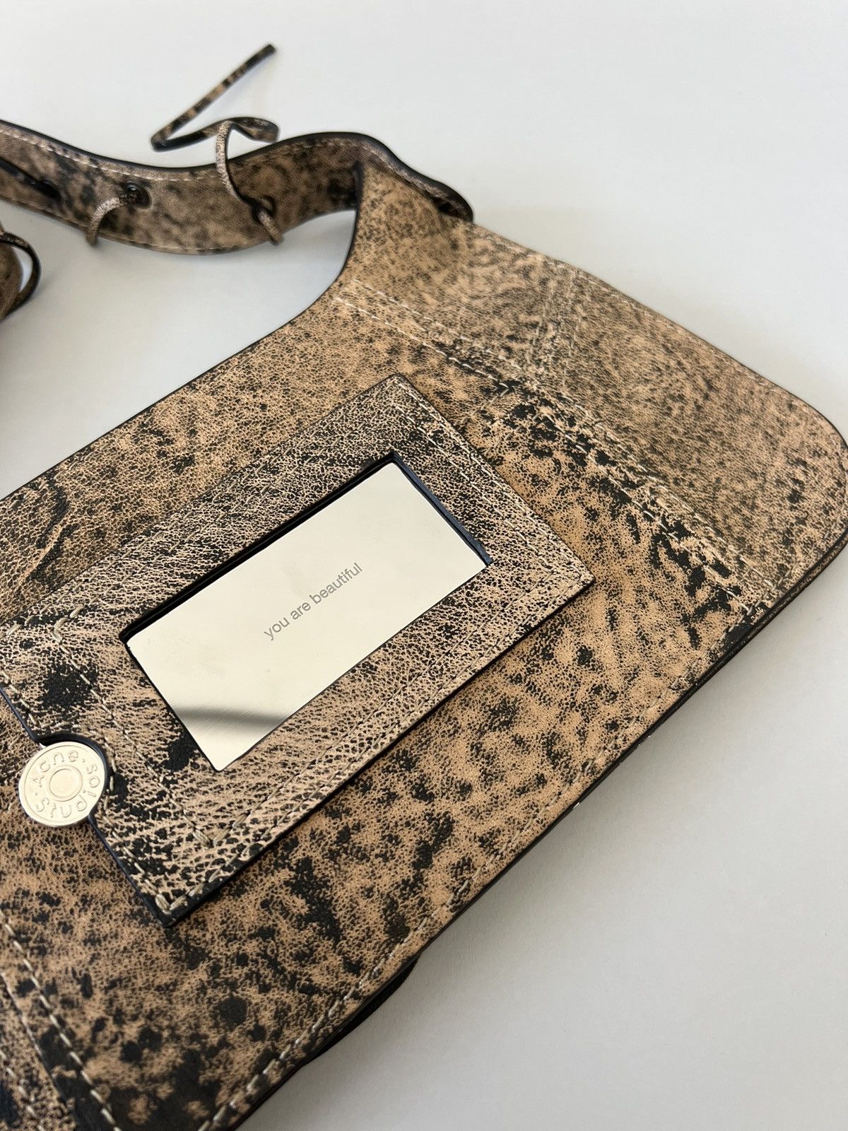 Acne Studios Acne Studios Platt Mini leather shoulder bag Size ONE SIZE - 6 Thumbnail