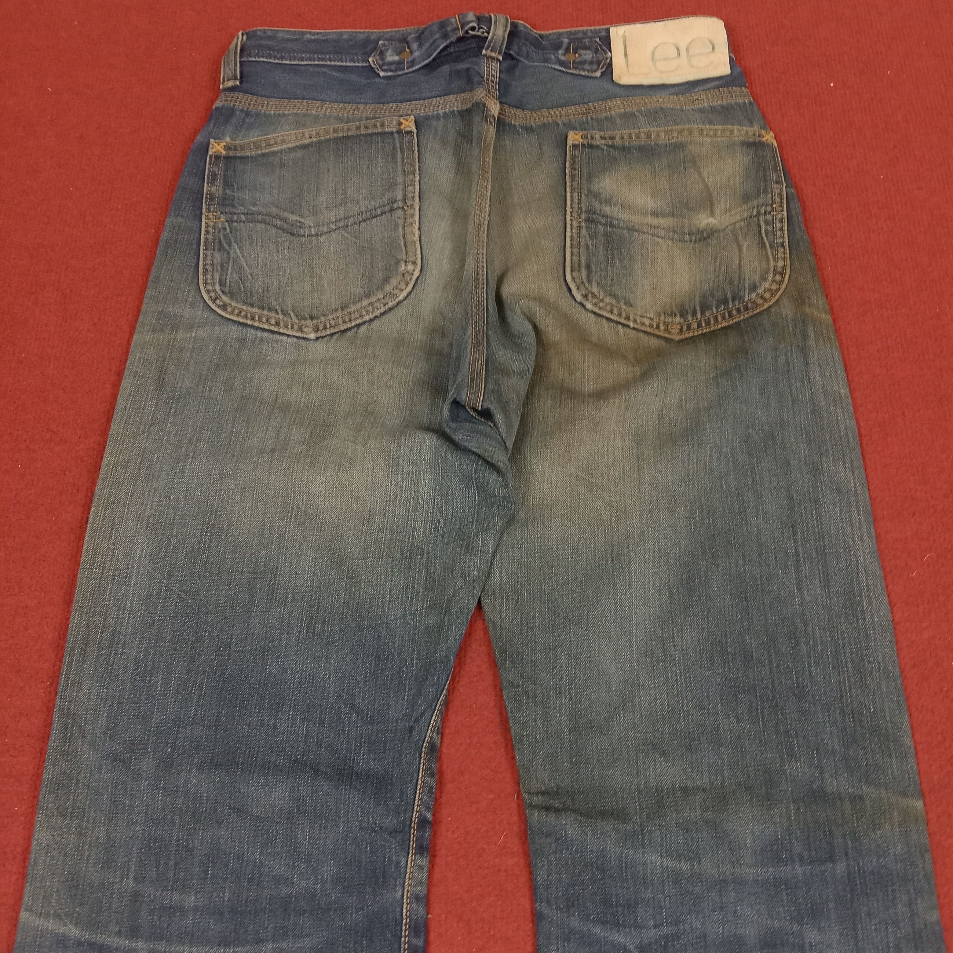 Lee Lee Streetwear Style Distressed Jeans Size US 31 - 7 Thumbnail