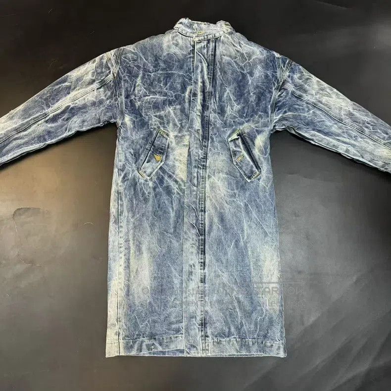 Fear of God Fear of God Selvedge Denim Holy Water Alpaca Deck Coat