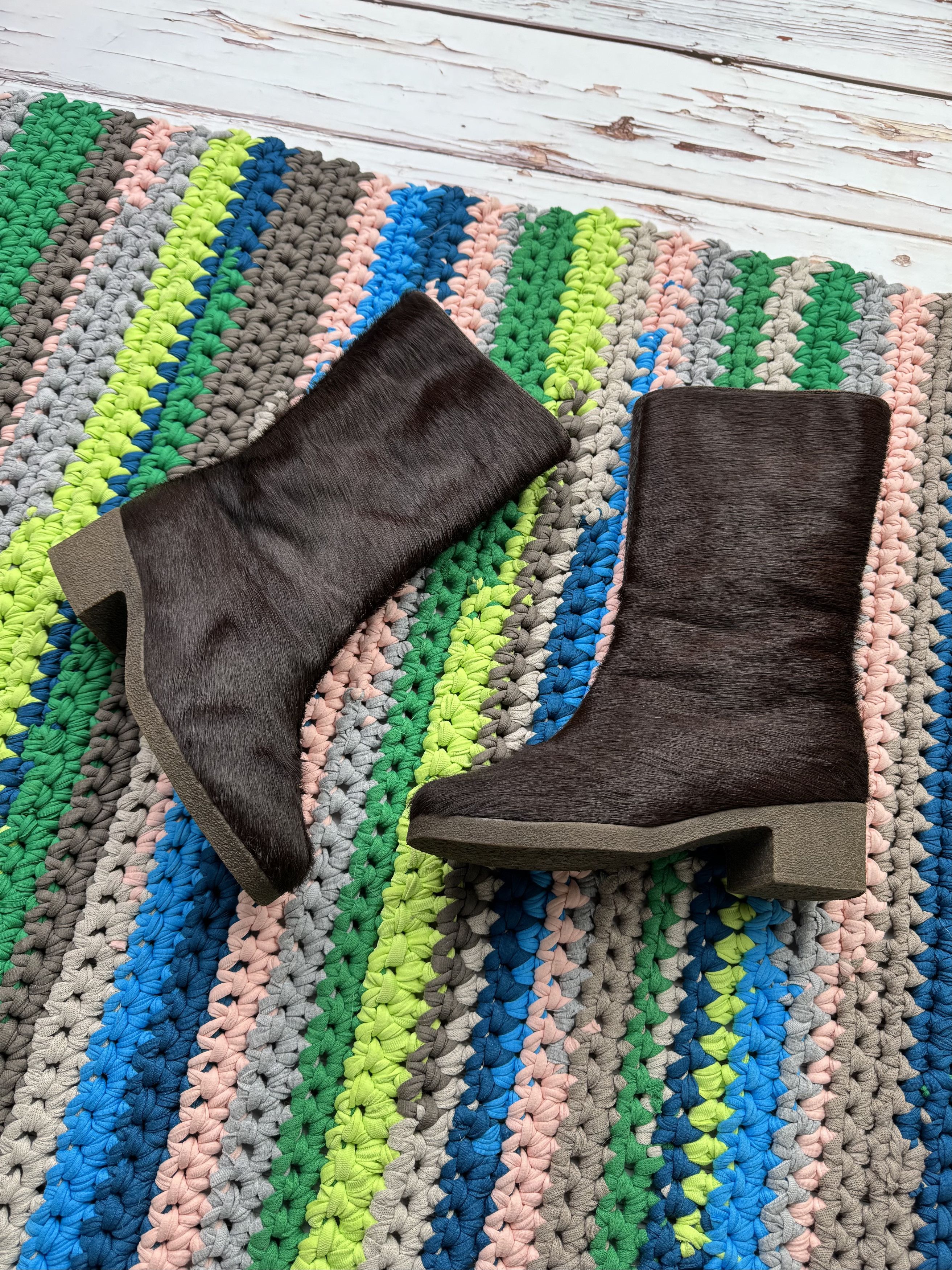 Hysteric Glamour Vintage Real Fur Boots (D15) Size US 7 / IT 37 - 1 Thumbnail