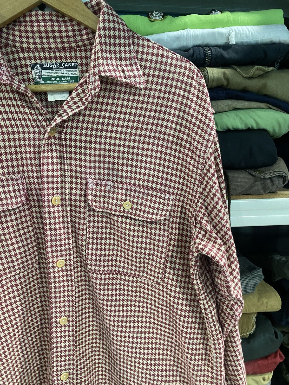 Sugar Cane Sugar Cane Toyo Enterprise Quilted Long Sleeve Shirt Size US L / EU 52-54 / 3 - 3 Thumbnail