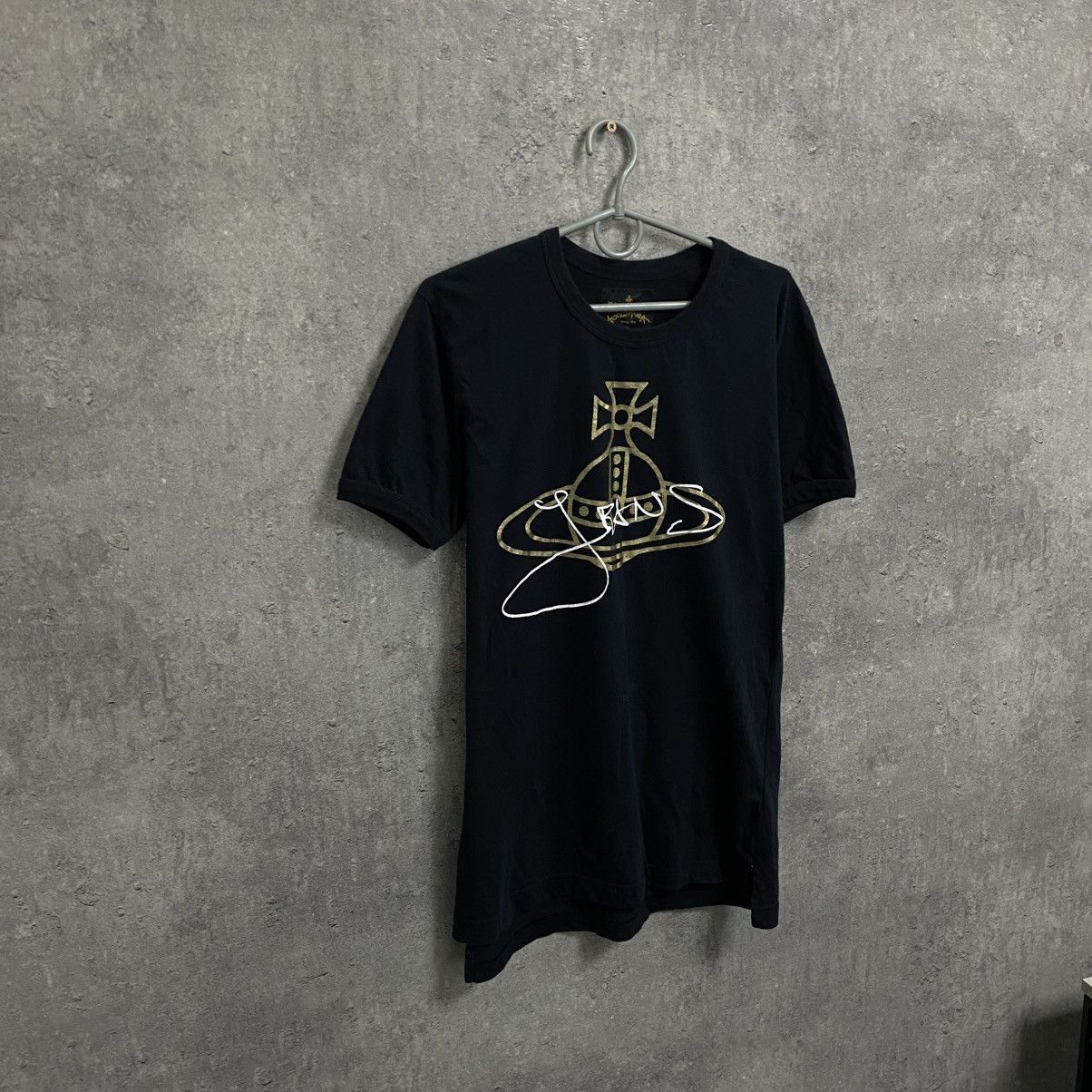 Vivienne Westwood Vivienne Westwood T-Shirt Big Logo Y2K Size US M / EU 48-50 / 2 - 3 Thumbnail