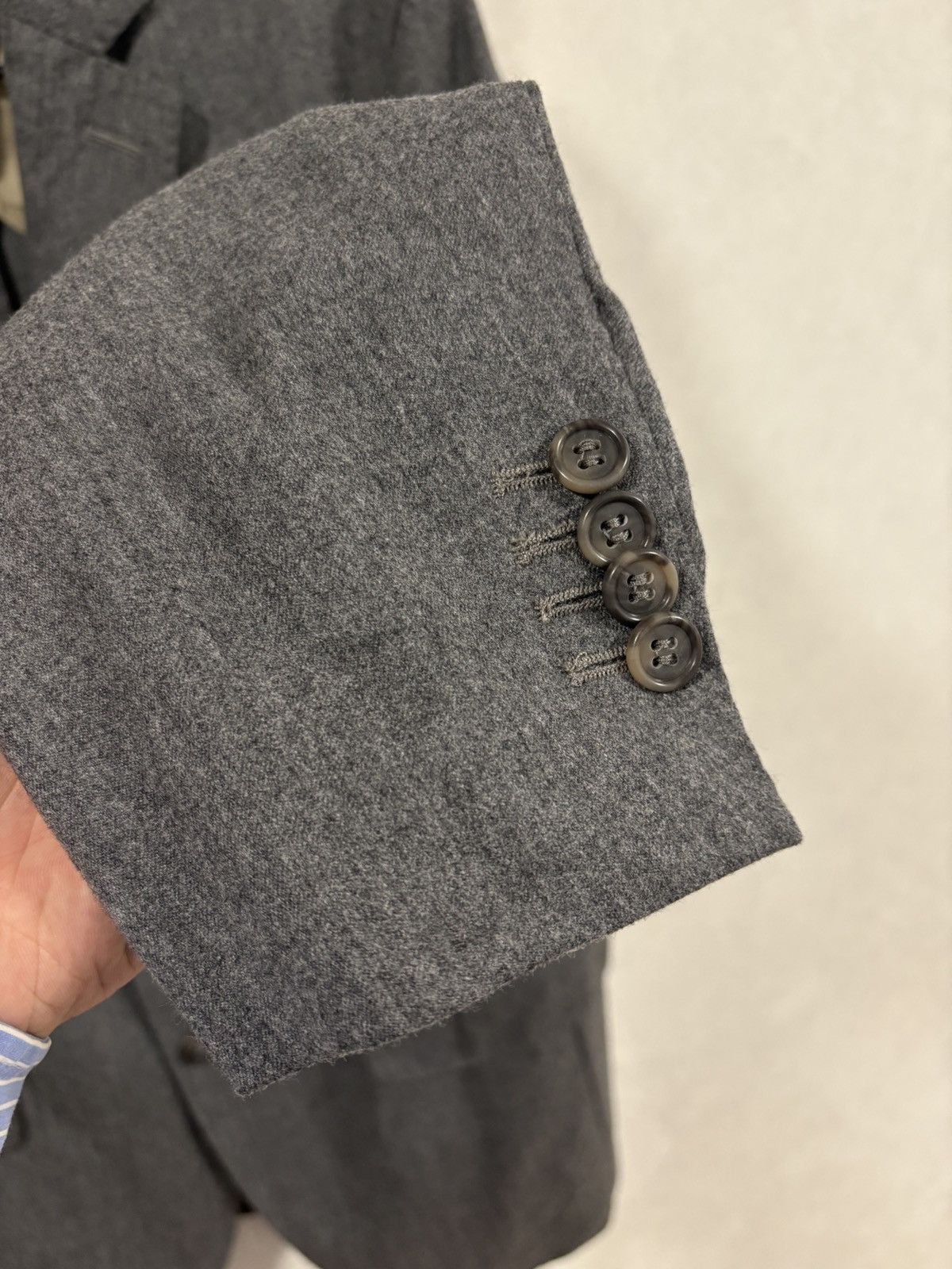 Hartford Hartford Wool Single Breasted Two Button Unlined Blazer L/XL Size 54R - 10 Thumbnail