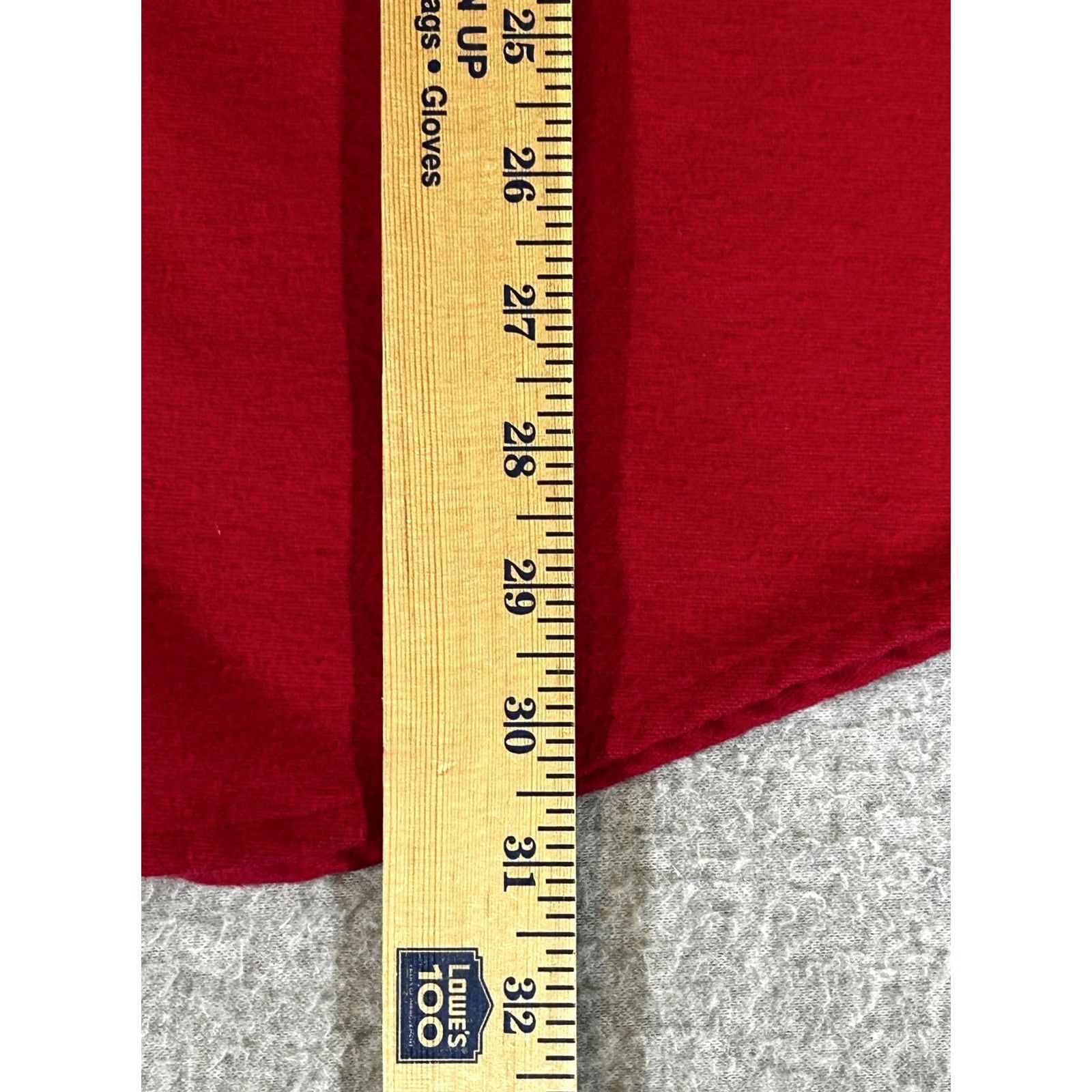 Vintage VINTAGE Flannel Shirt Mens XL Red American Edition Heavyweight 90s USA Shirt Mens XL Red Cotton Flannel Button-Up with Pockets Size US XL / EU 56 / 4 - 6 Thumbnail