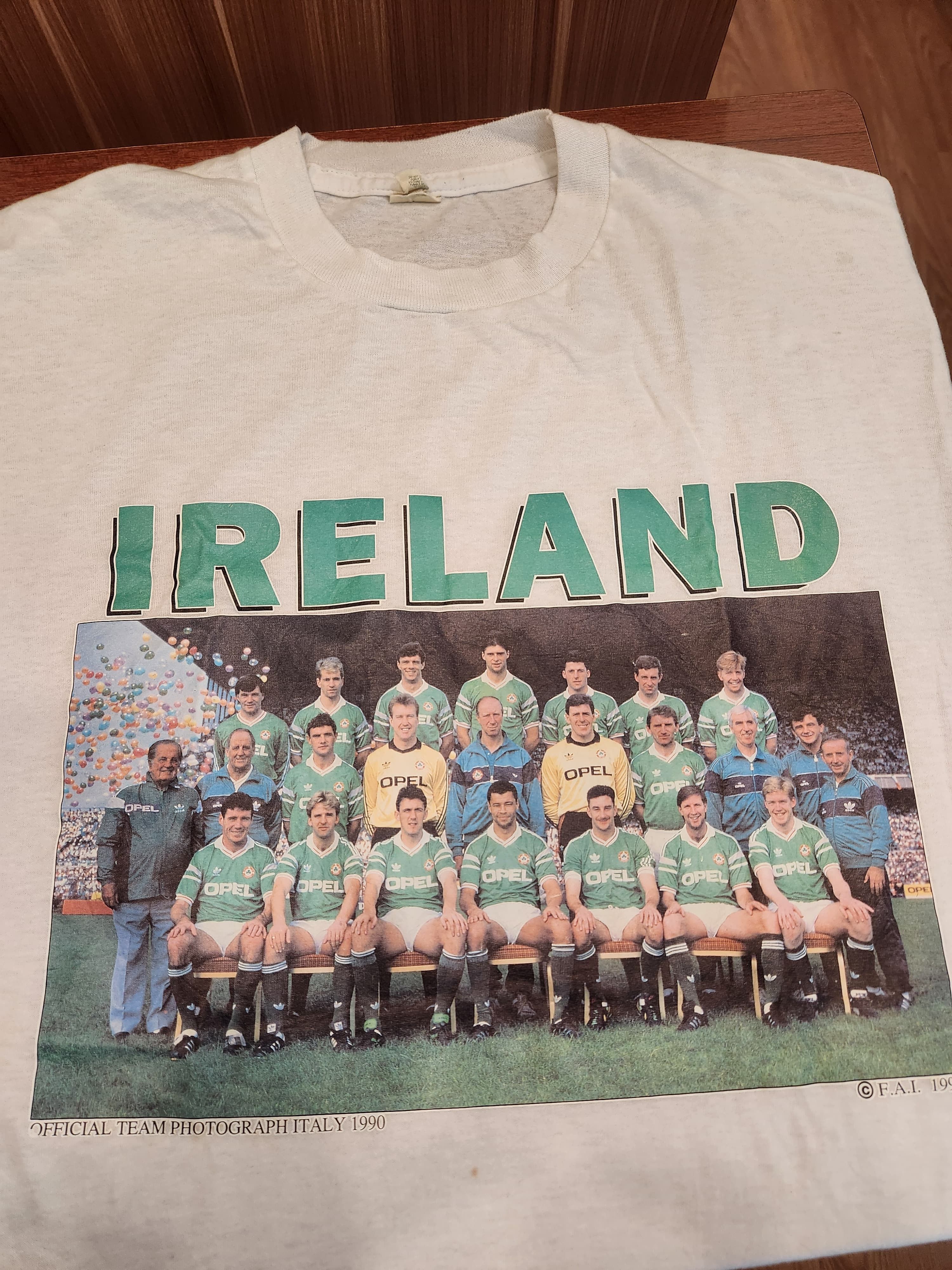 Other IRELAND WORLDCUP ©1990 Size US XL / EU 56 / 4 - 2 Thumbnail