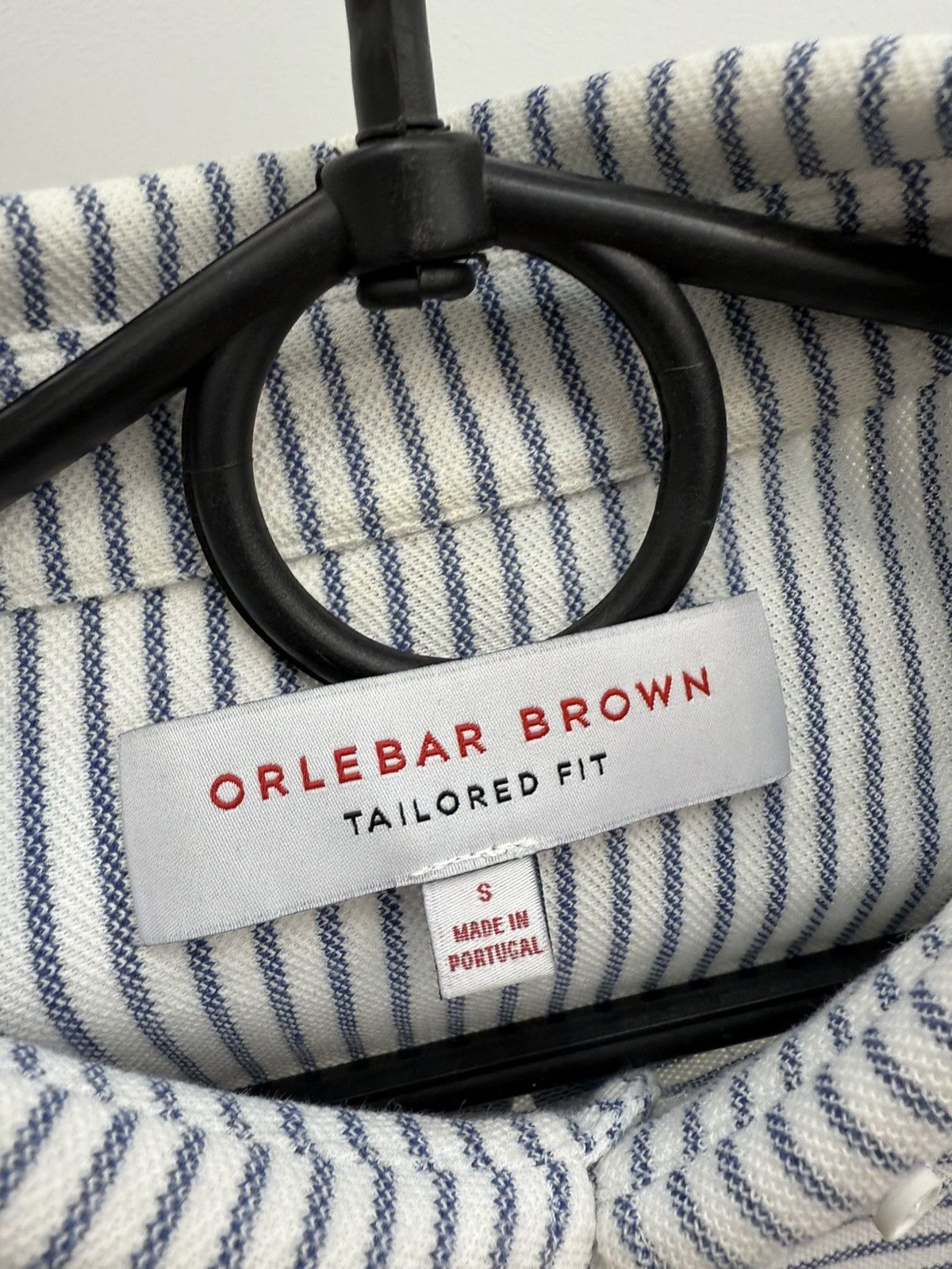 Orlebar Brown Orlebar Brown Cotton Sriped Oxford Shirts Size US S / EU 44-46 / 1 - 3 Thumbnail