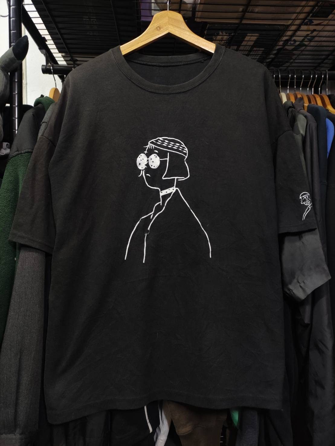 Vintage Léon The Professional " Matilda & Leon " Embroidered Movie Size US XL / EU 56 / 4 - 3 Thumbnail